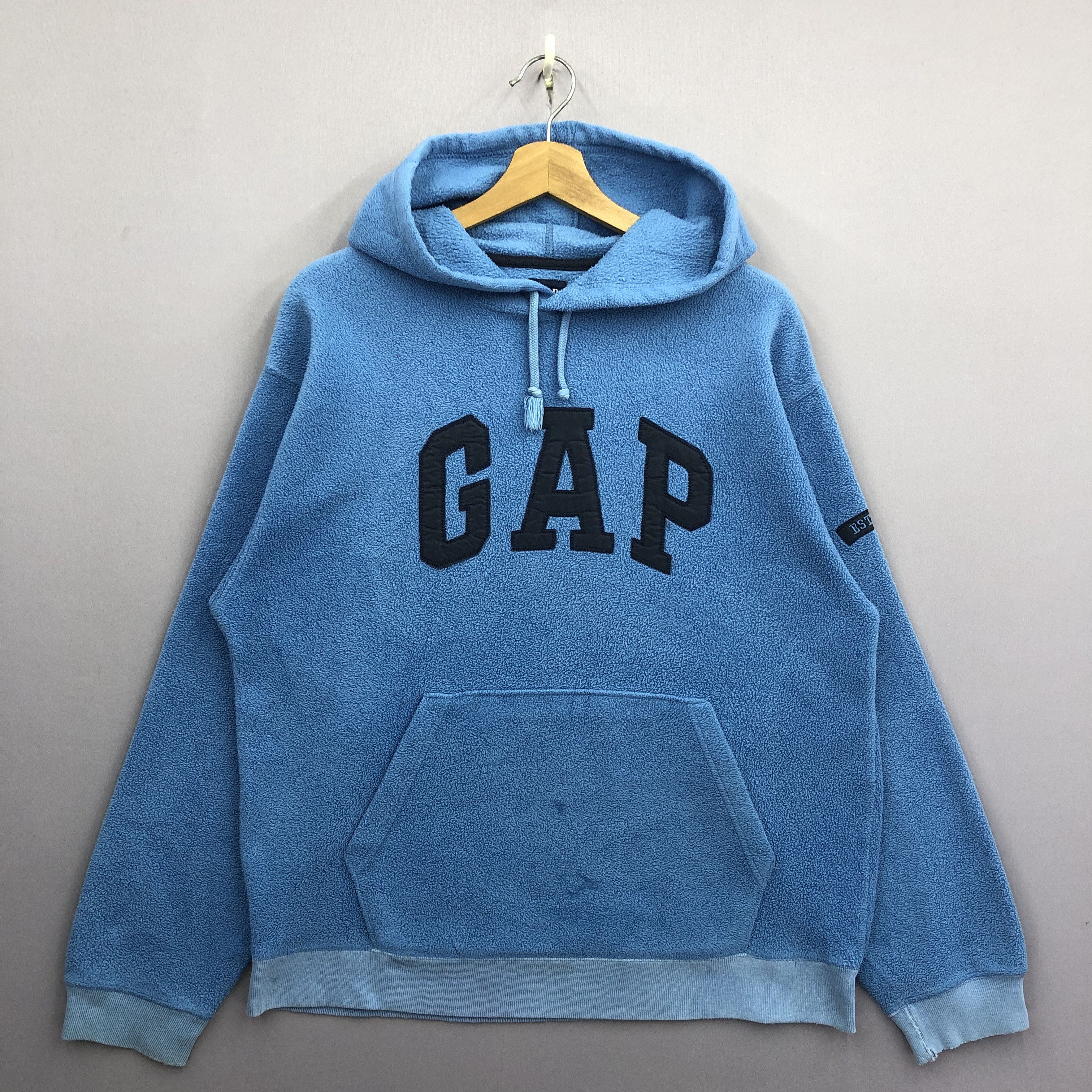 Gap Vintage Gap Fleece Hoodie Sweater Gap Hooded Sweatshirt Size US M / EU 48-50 / 2 - 1 Thumbnail