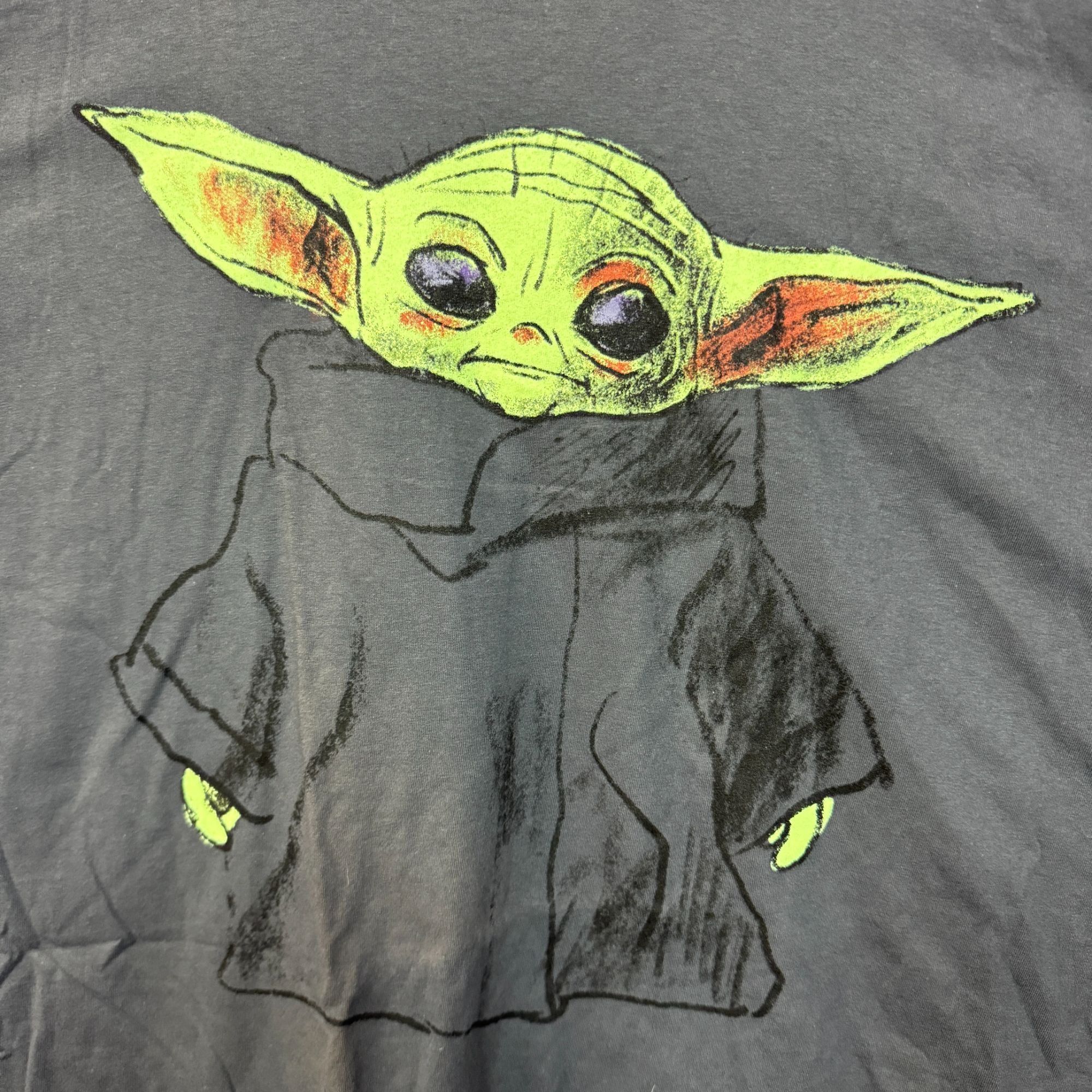 Star Wars Grogu Doodle The Mandalorian Star Wars Tshirt Size 3XL Size US XXL / EU 58 / 5 - 2 Thumbnail