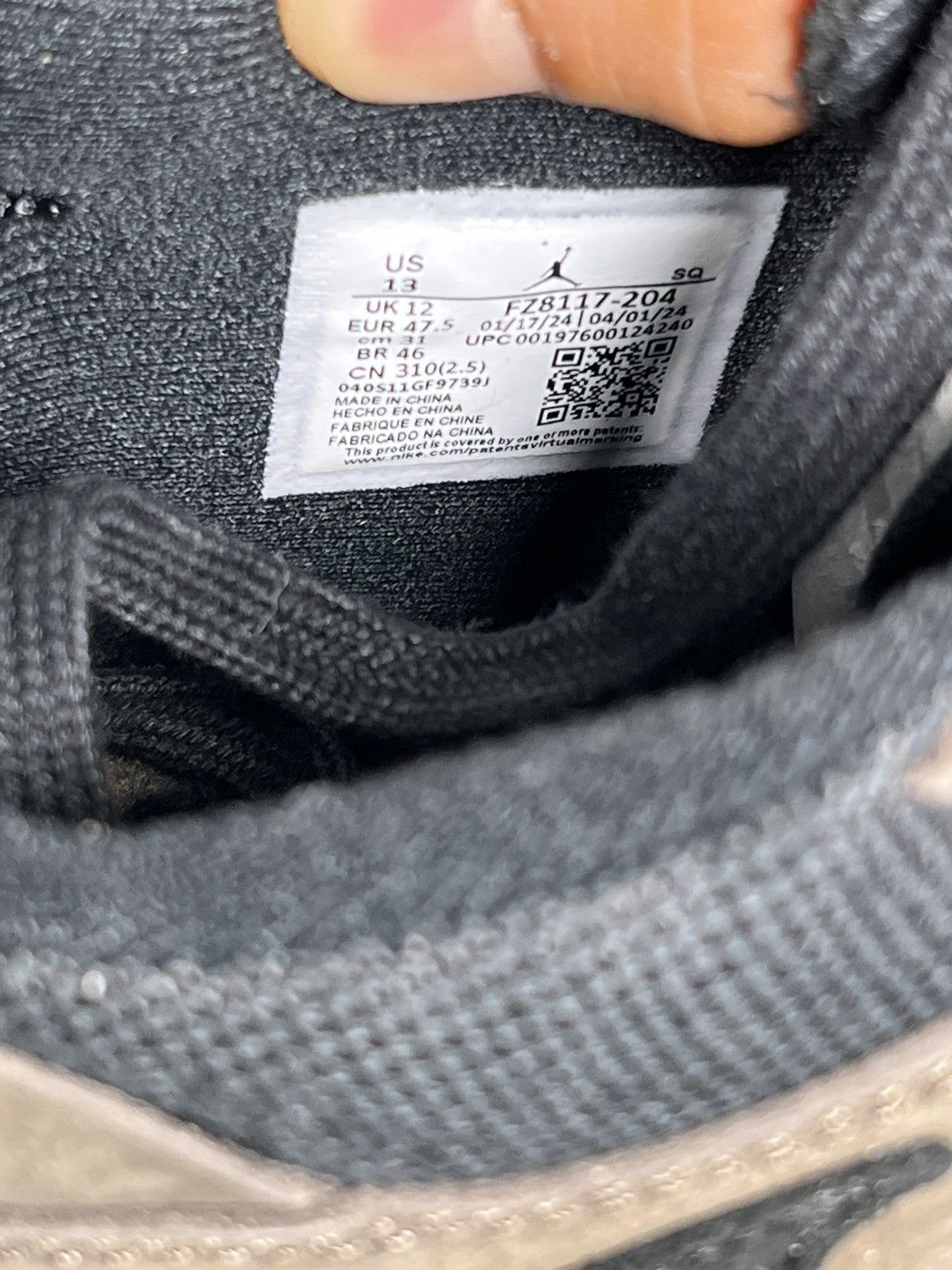 Nike × Travis Scott Jordan Jumpman Jack TR(t-rexx) Travis Scott "Dark Mocha" Size US 13 / EU 46 - 7 Thumbnail