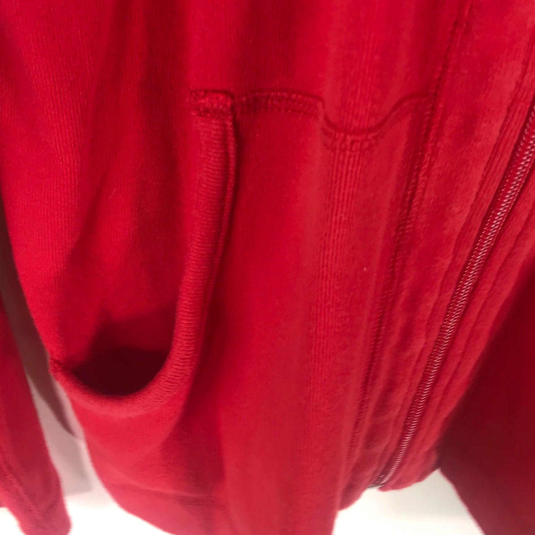 Eddie Bauer Vintage Eddie Bauer Women's Red Cotton Long Sleeve Full Zip Hoodie Size Small Size S / US 4 / IT 40 - 3 Thumbnail