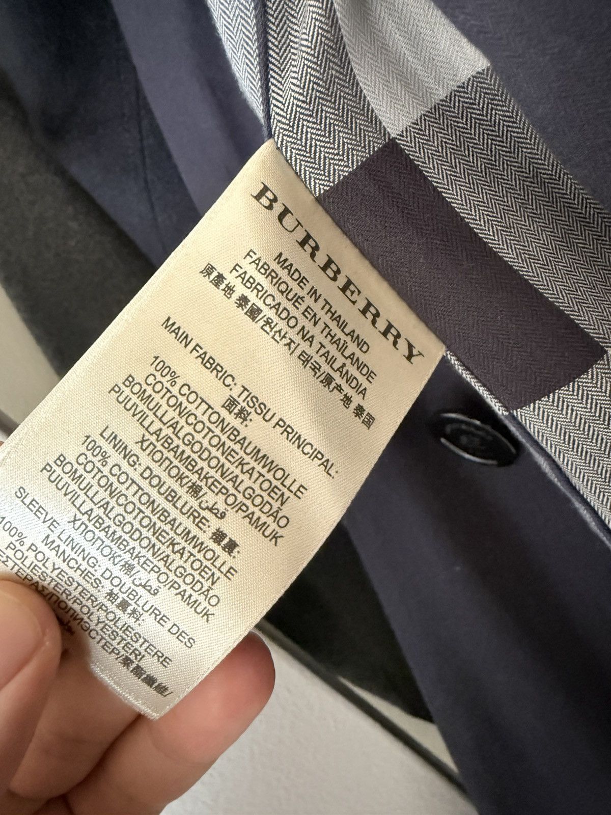 Burberry Burberry Trench Coat Size US XXL / EU 58 / 5 - 5 Thumbnail