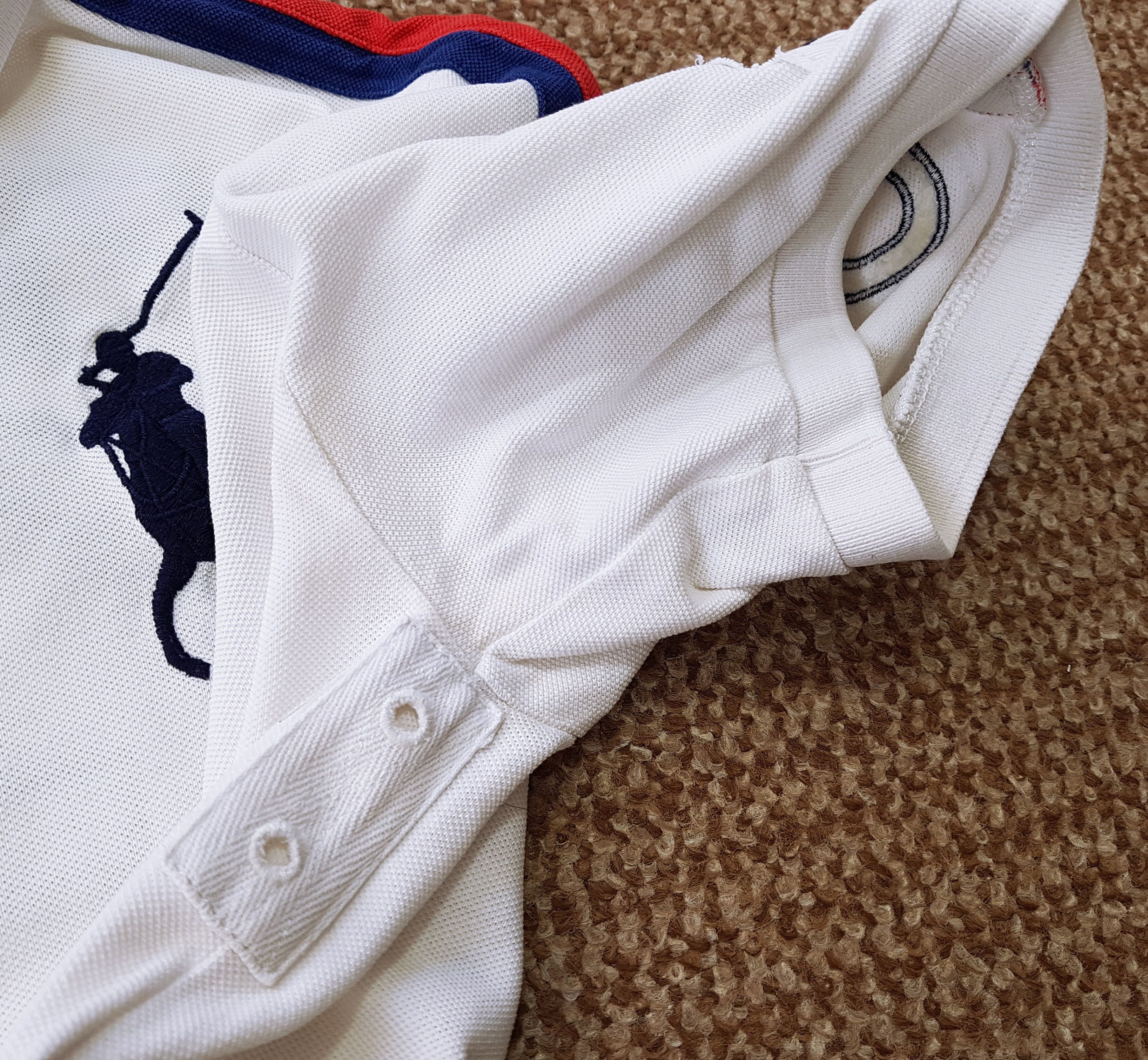 Polo Ralph Lauren Ralph Lauren Polo Vintage #35 France Big Pony Shirt sz S Size US S / EU 44-46 / 1 - 9 Thumbnail