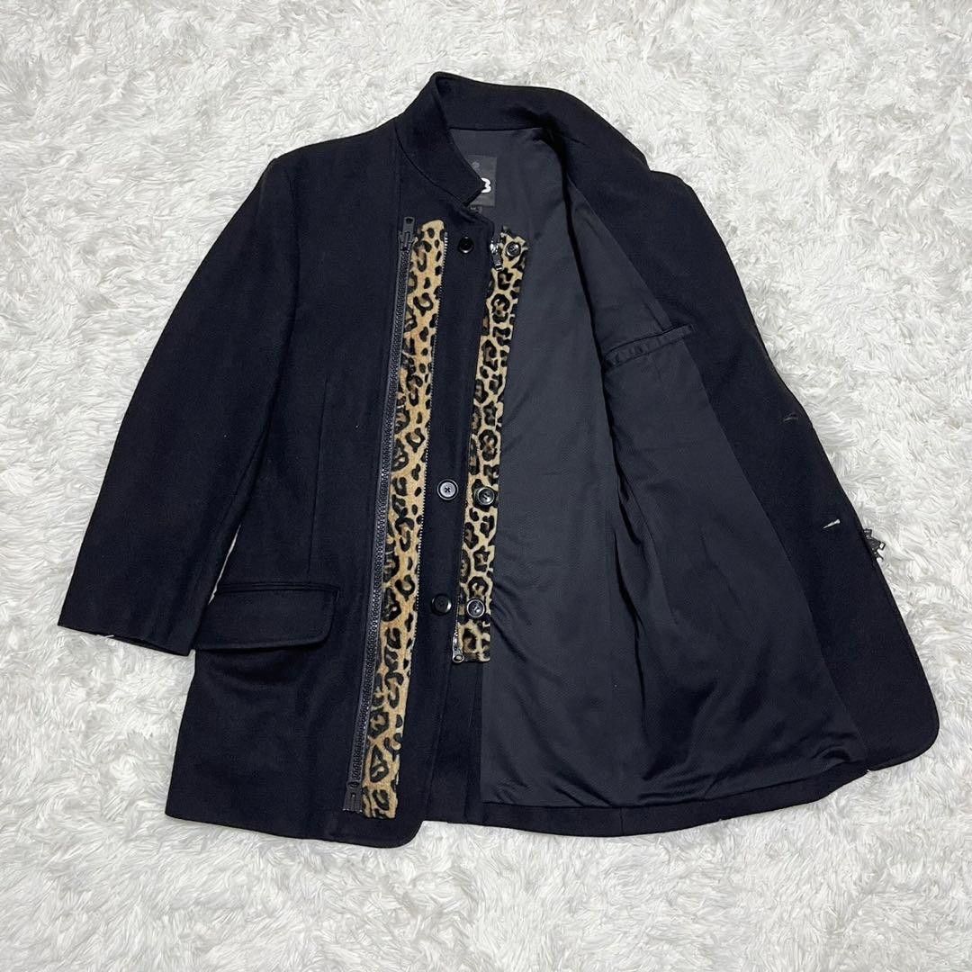Yohji Yamamoto Y-3 yohji yamamoto leopard line jacket coat Size US S / EU 44-46 / 1 - 3 Thumbnail