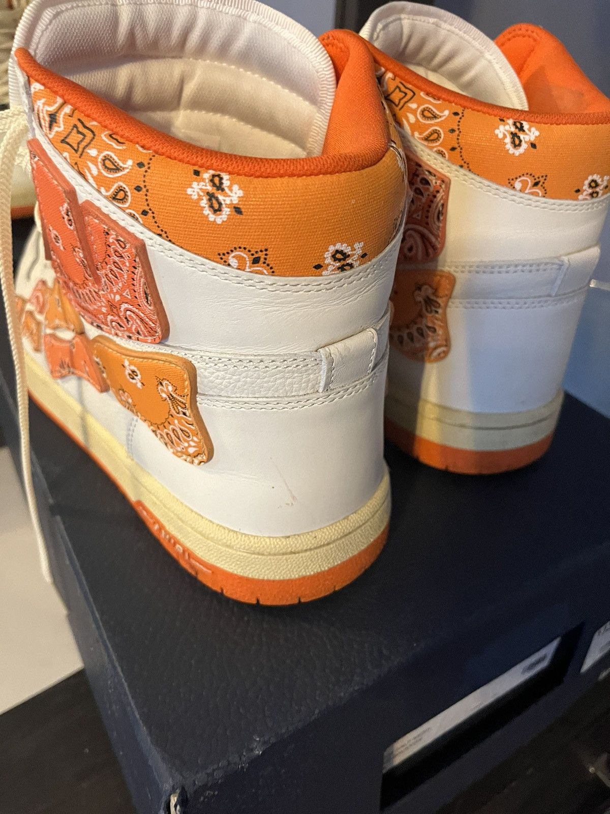 Amiri Skel-Top Hi Bandana High-Top Sneakers Size US 11 / EU 44 - 8 Thumbnail