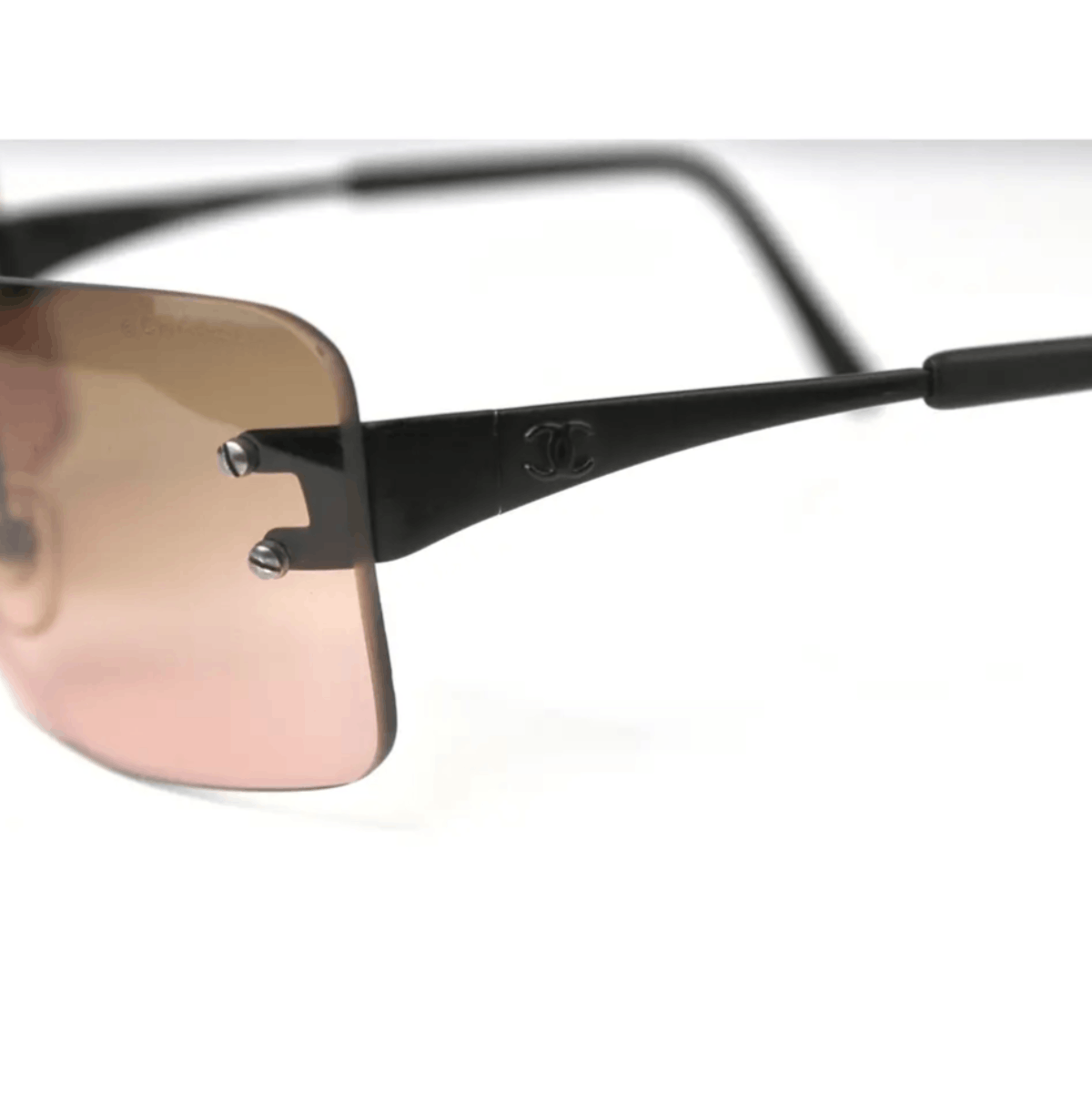 Chanel CHANEL SUNGLASSES 4005 CC Wrap Metal Vintage 4017 Iconic Size ONE SIZE - 3 Thumbnail
