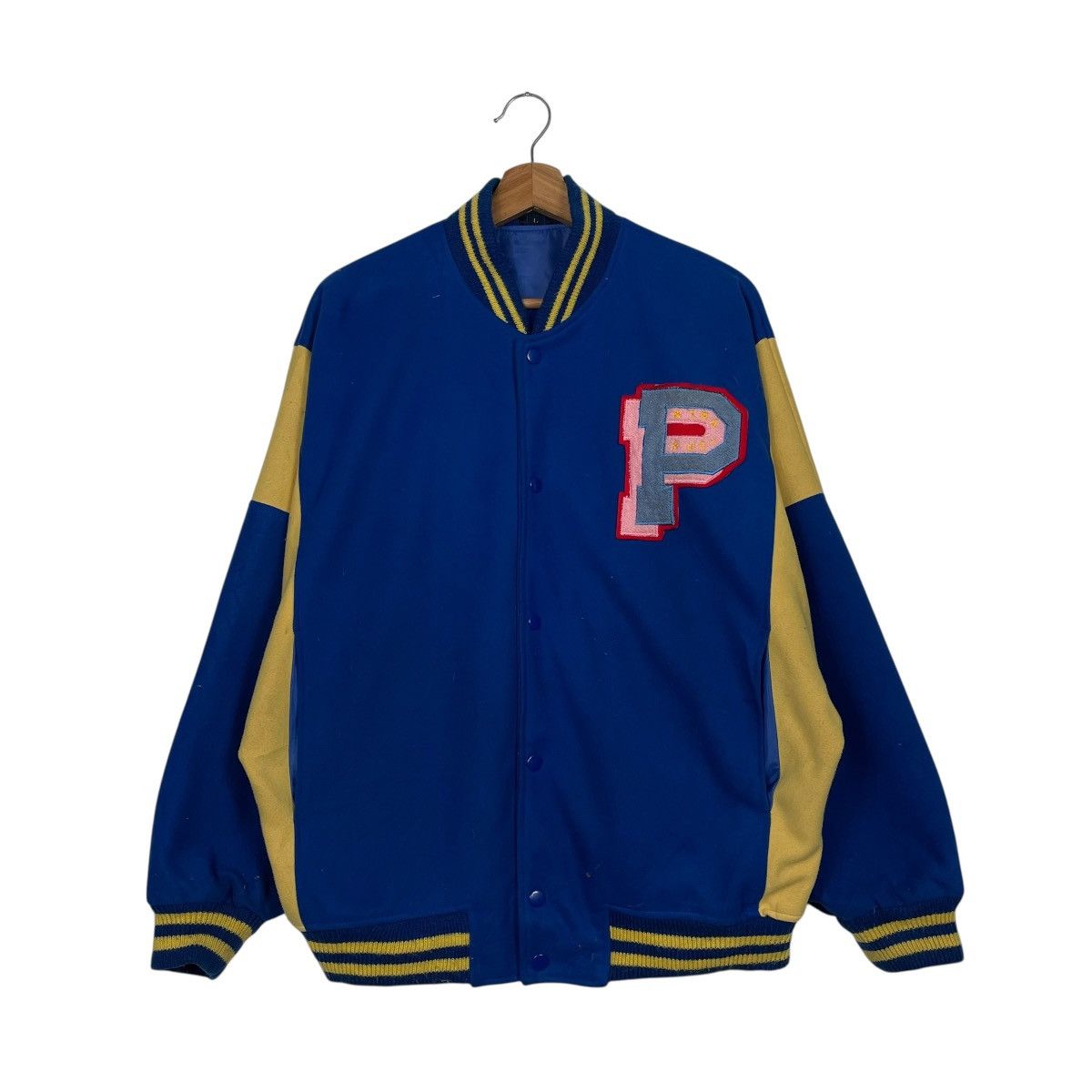 Other Japanese Brand Evergreen Varsity Jacket Size US L / EU 52-54 / 3 - 1 Thumbnail