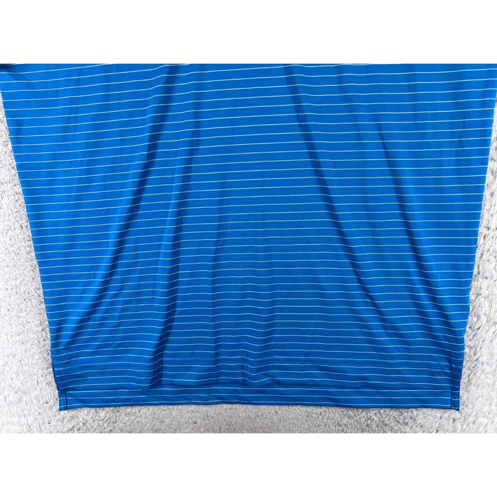 Footjoy FootJoy Polo Shirt Men Blue Stripe Polo Adult L Regular Size Size US L / EU 52-54 / 3 - 5 Thumbnail