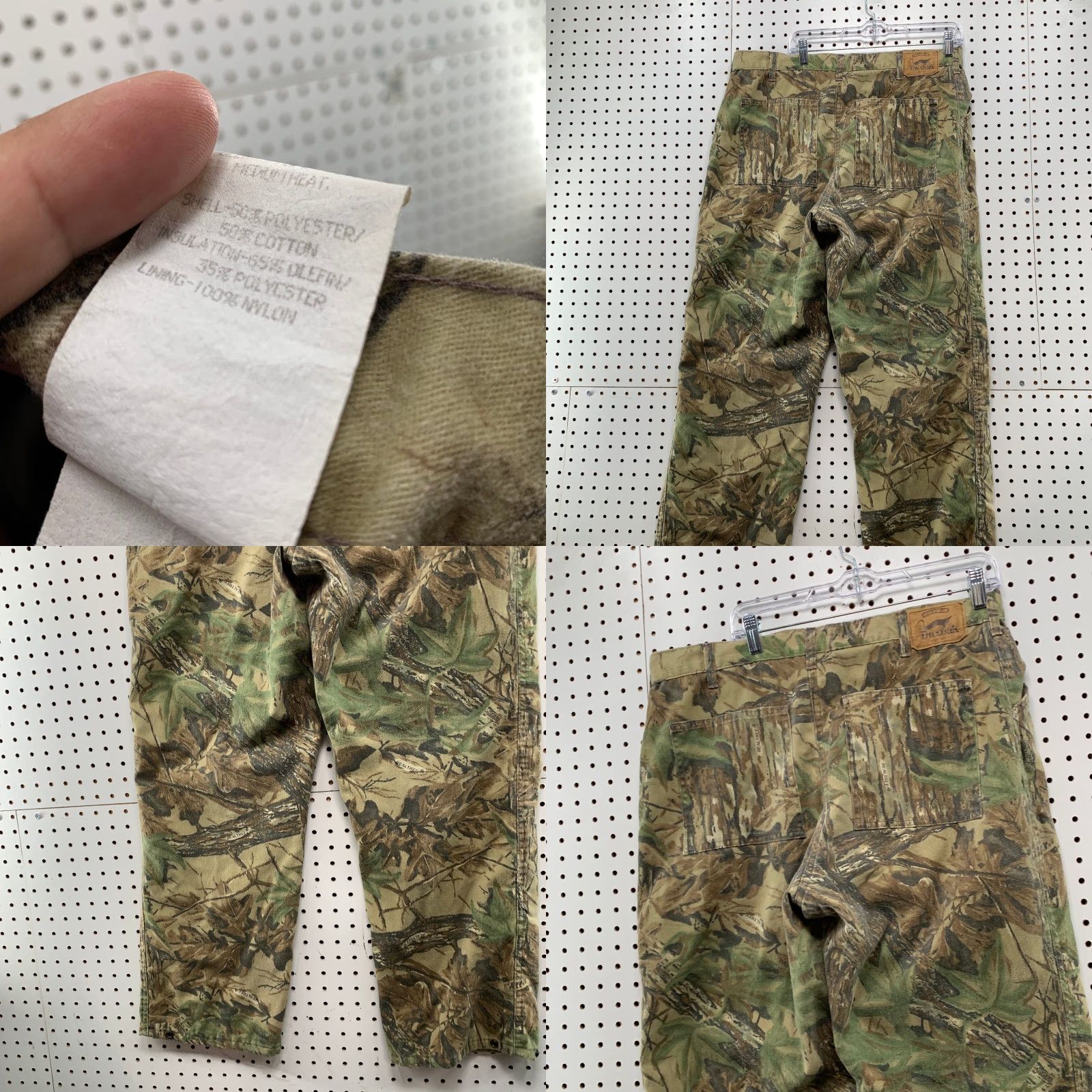 Realtree Realtree Vintage Camo Pants Mens 38 Camouflage Thinsulate 38X31 USA Shirt? Size US 38 / EU 54 - 8 Thumbnail