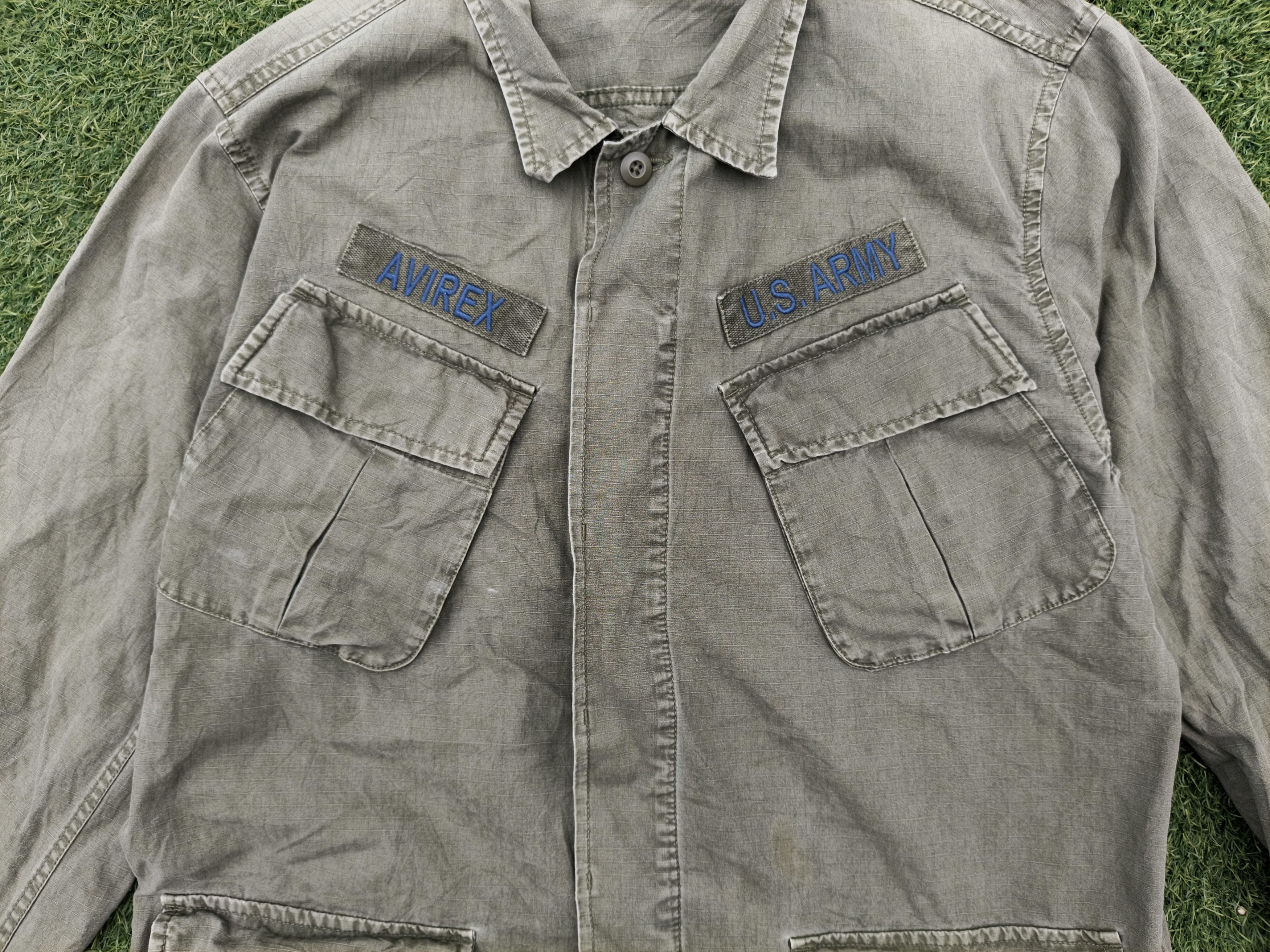Avirex Avirex US Army Souvenir FMF PAC Long Sleeve Shirt Size US XL / EU 56 / 4 - 3 Thumbnail