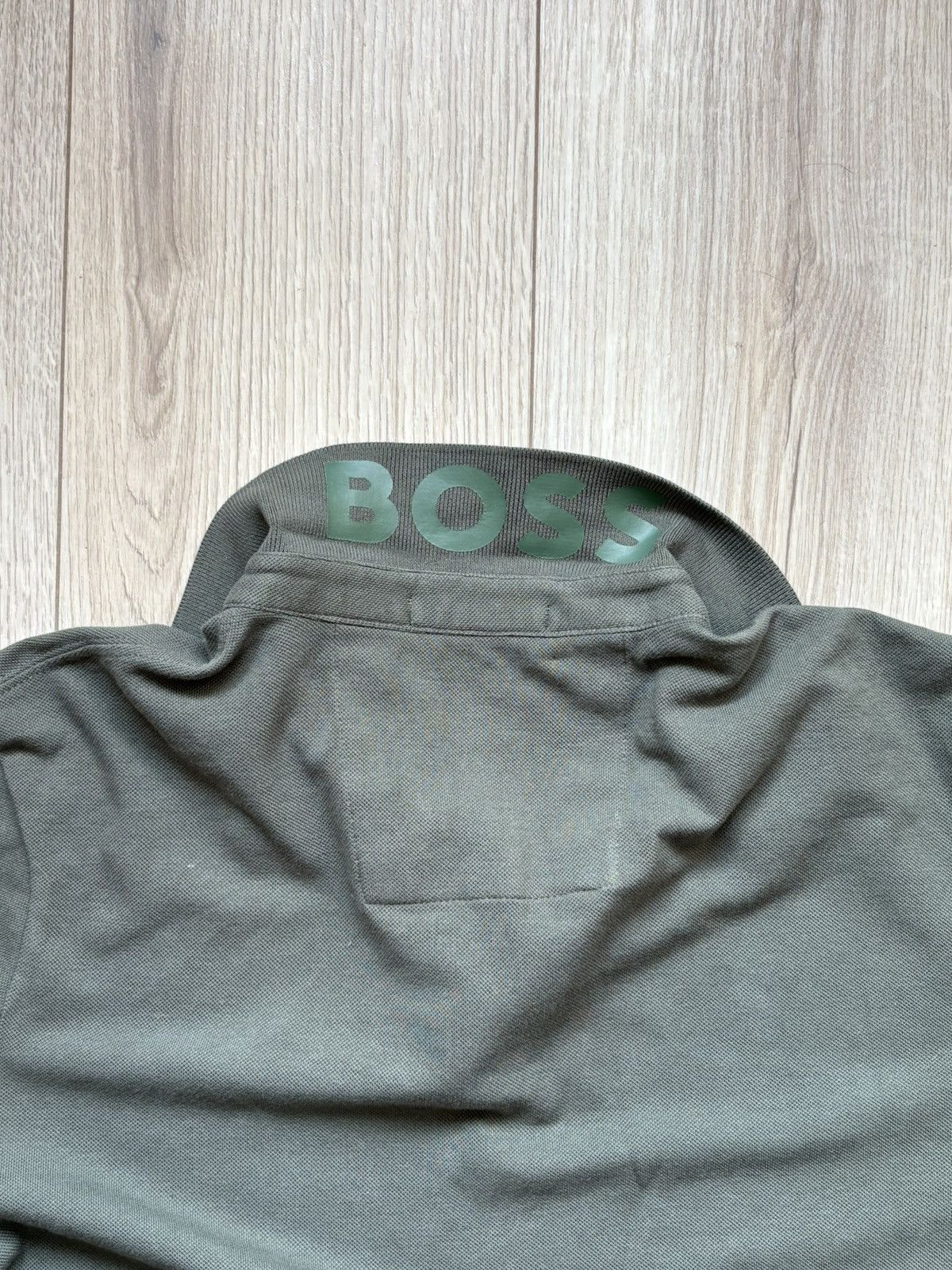 Hugo Boss HUGO BOSS Olive Green Polo Shirt – Size M Size US M / EU 48-50 / 2 - 5 Thumbnail