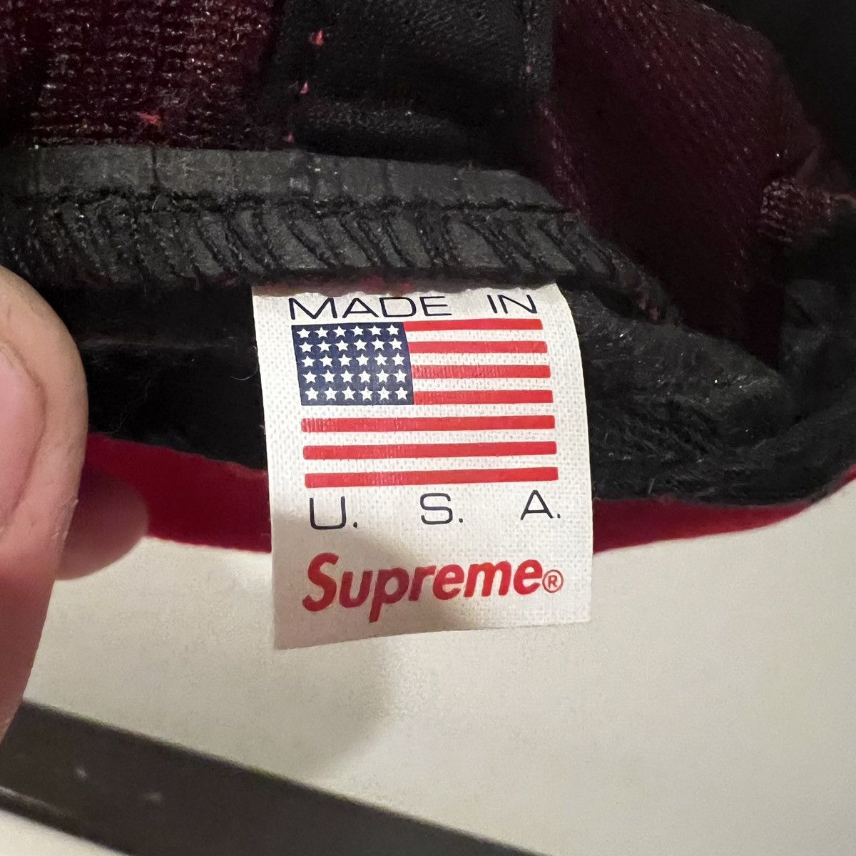 Supreme Supreme Rose S Logo snapback red Size ONE SIZE - 13 Thumbnail