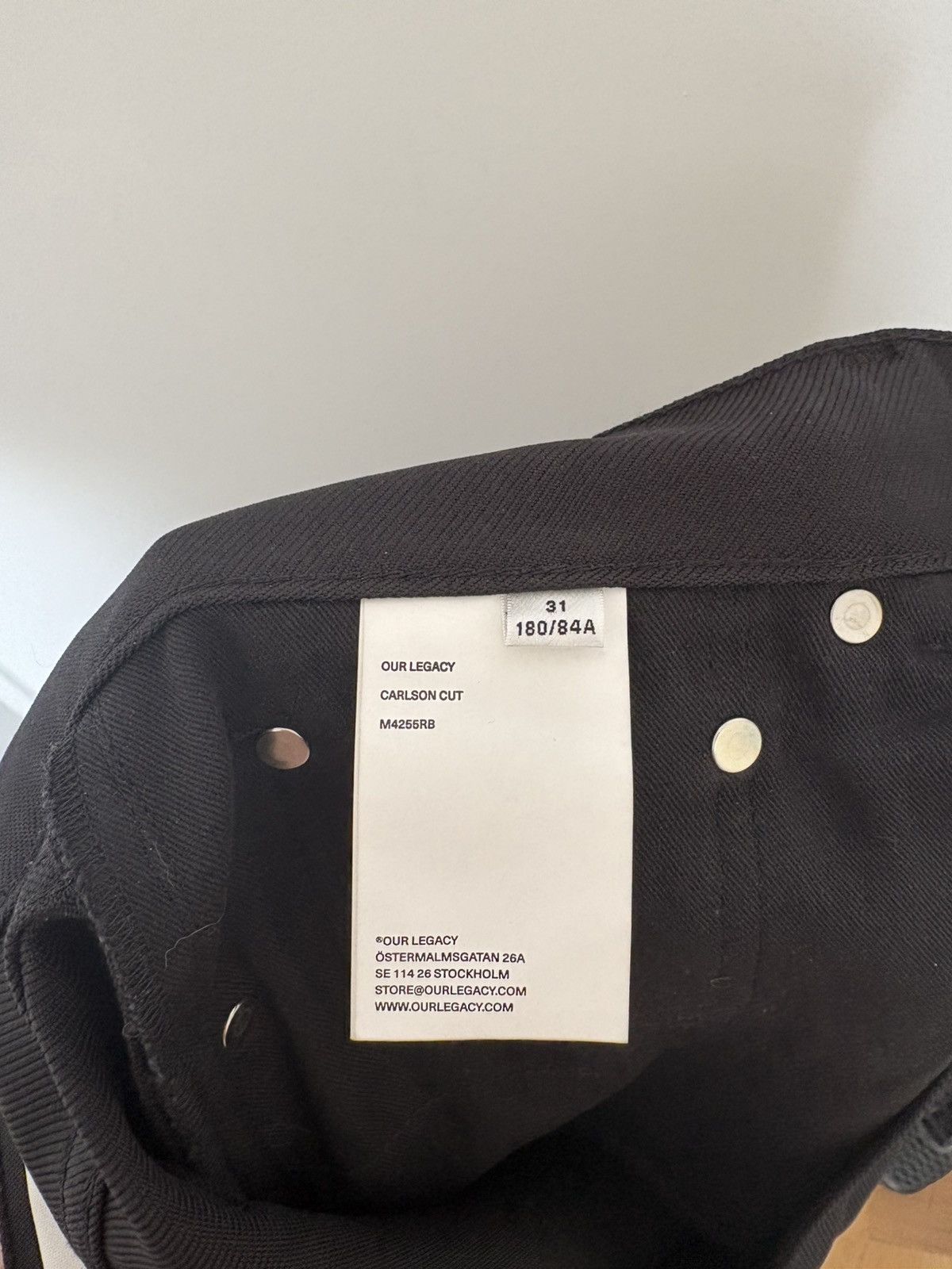 Our Legacy Carlson Cut Size US 31 - 5 Thumbnail