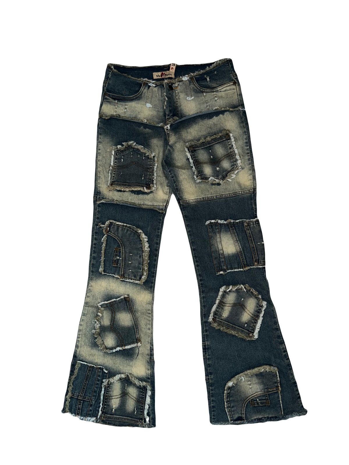 Dolce & Gabbana Modernistic Distressed Flare Jeans ➕ Size 26" / US 2 / IT 38 - 3 Thumbnail