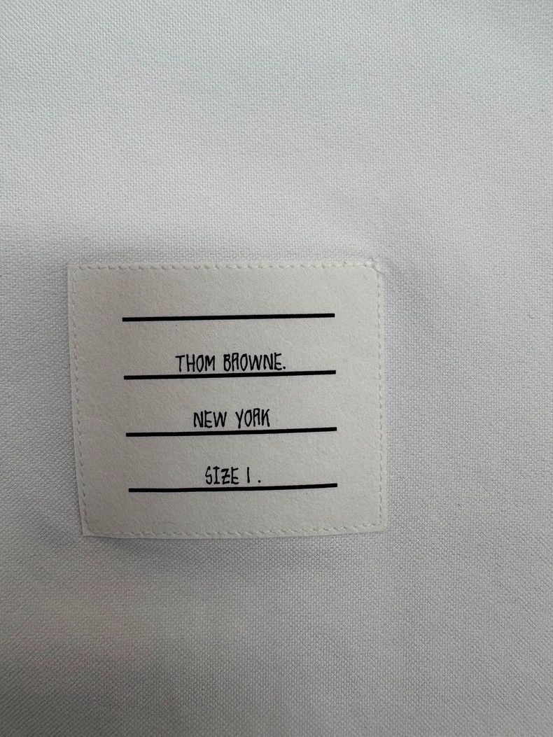 Thom Browne Thom Browne A red and black four-striped shirt Size US S / EU 44-46 / 1 - 4 Thumbnail