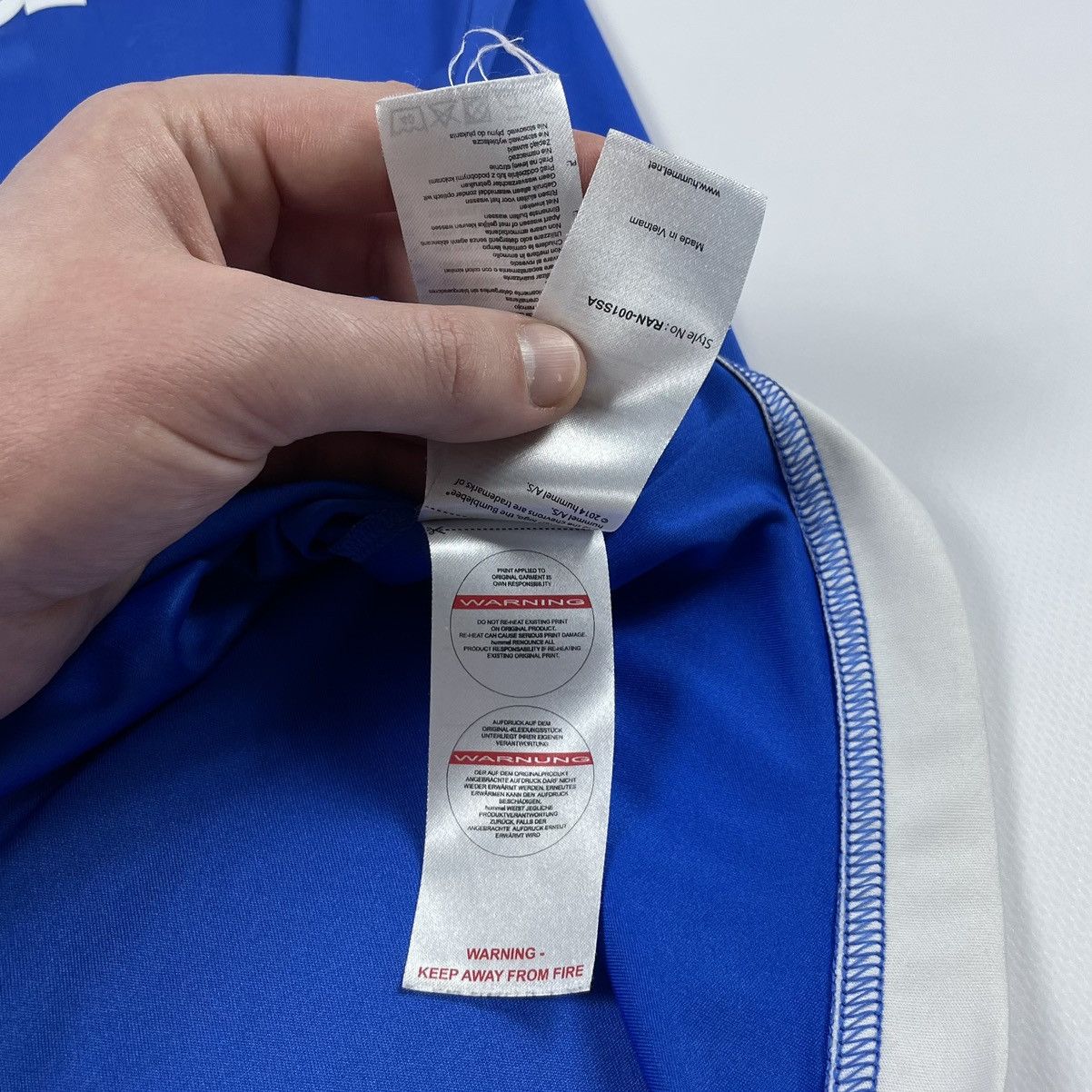 Hummel Hummel Glasgow Rangers 2019/20 Home Soccer Jersey Size US XXL / EU 58 / 5 - 13 Thumbnail