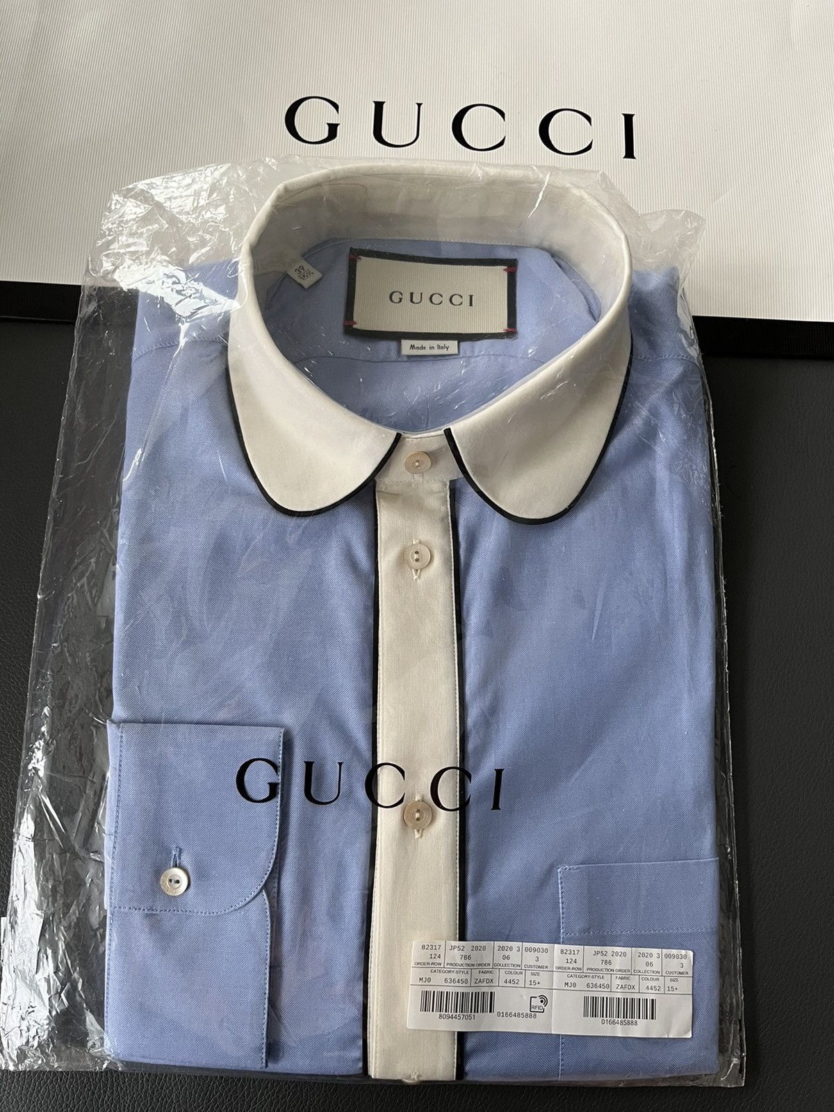 Gucci Rare Gucci Super Runway Oxford Ivory Shirt Brand New Size US L / EU 52-54 / 3 - 2 Thumbnail