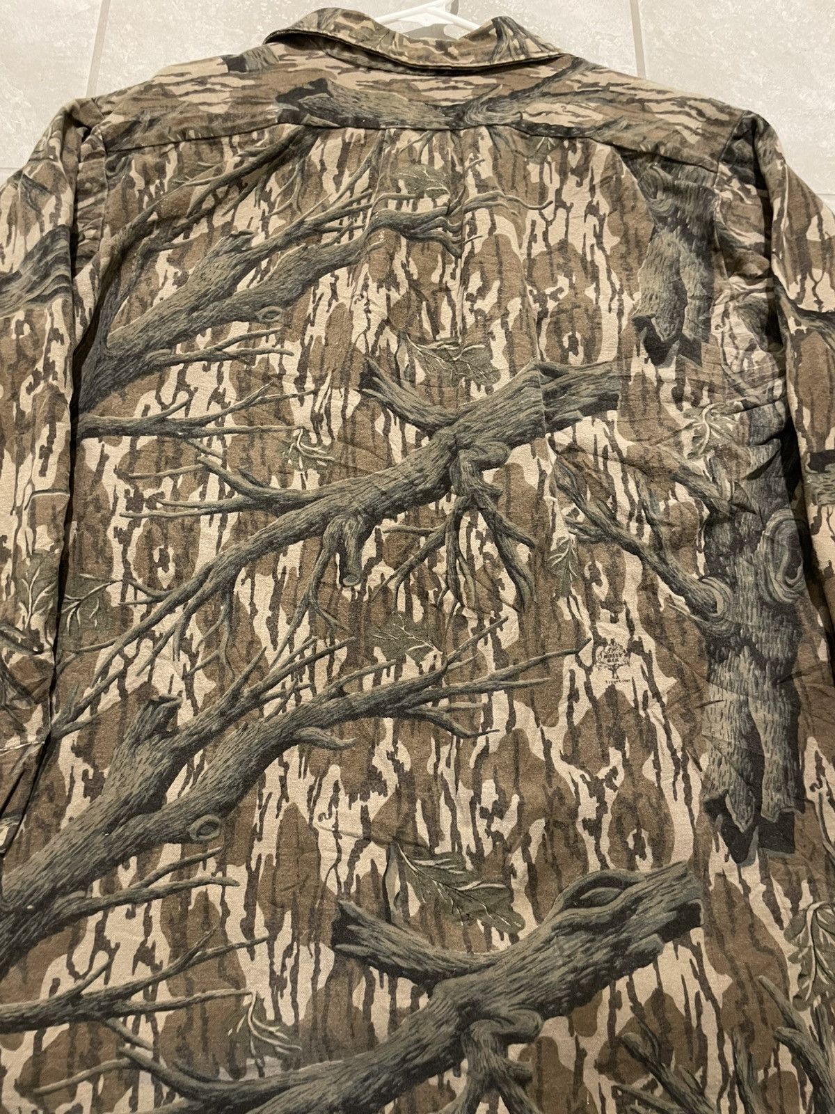 Mossy Oaks VINTAGE MOSSY OAK TREESTAND CAMO BUTTON UP SHIRT Size US L / EU 52-54 / 3 - 8 Thumbnail