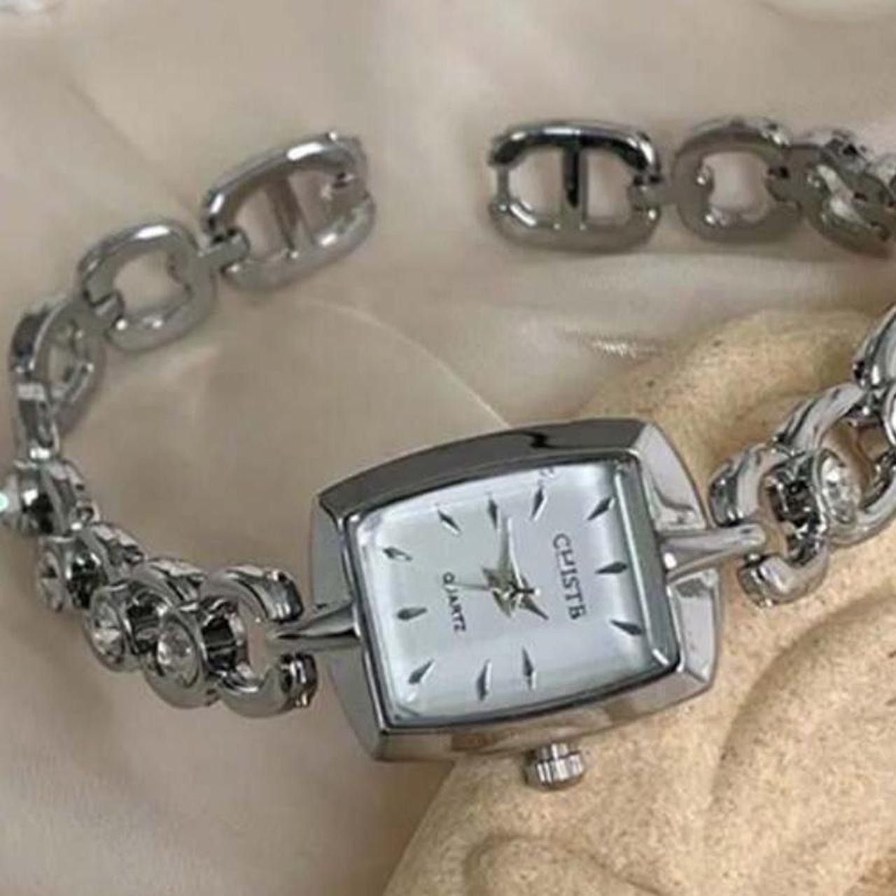 Other Stainless steel Quartz Dial Chain Strap Watch Size 26 - 3 Thumbnail
