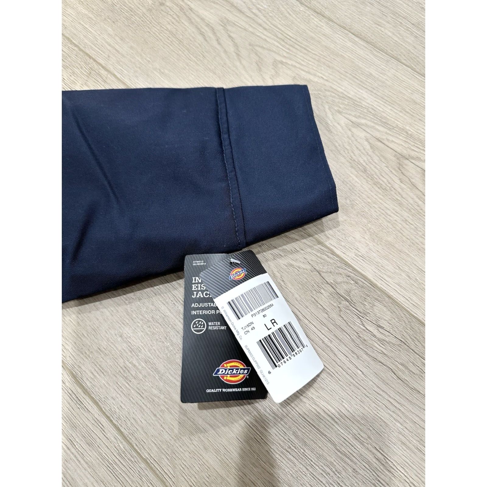 Dickies Dickies Eisenhower Jacket Mens L Blue Quilted Logo Patch Insulated Workwear Bomber Jacket Size US L / EU 52-54 / 3 - 7 Thumbnail