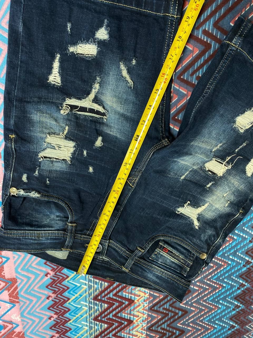 Diesel × Japanese Brand Gothicana Y2K Bondage Gothic Multipocket Cargo Shorts Size US 30 / EU 46 - 19 Thumbnail