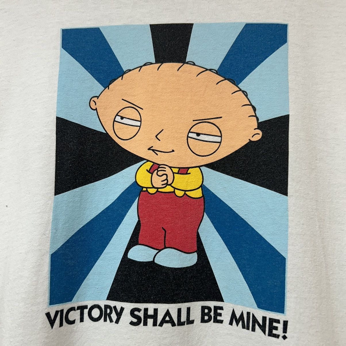 Vintage Vintage 1999 Family Guy Stewie Promo Cartoon TV Show T Shirt Size US XL / EU 56 / 4 - 6 Thumbnail