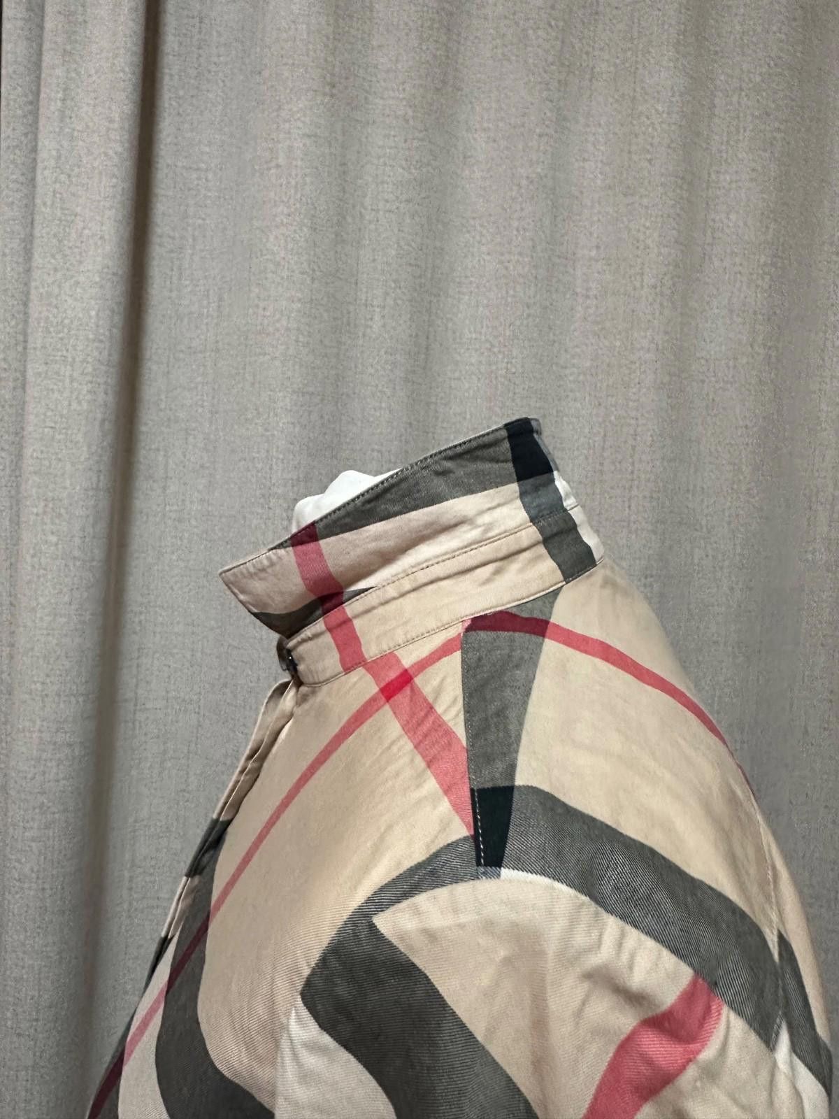 Burberry Burberry Brit Nova Check Button Down Long Sleeve Shirt Sz S Size S / US 4 / IT 40 - 6 Thumbnail