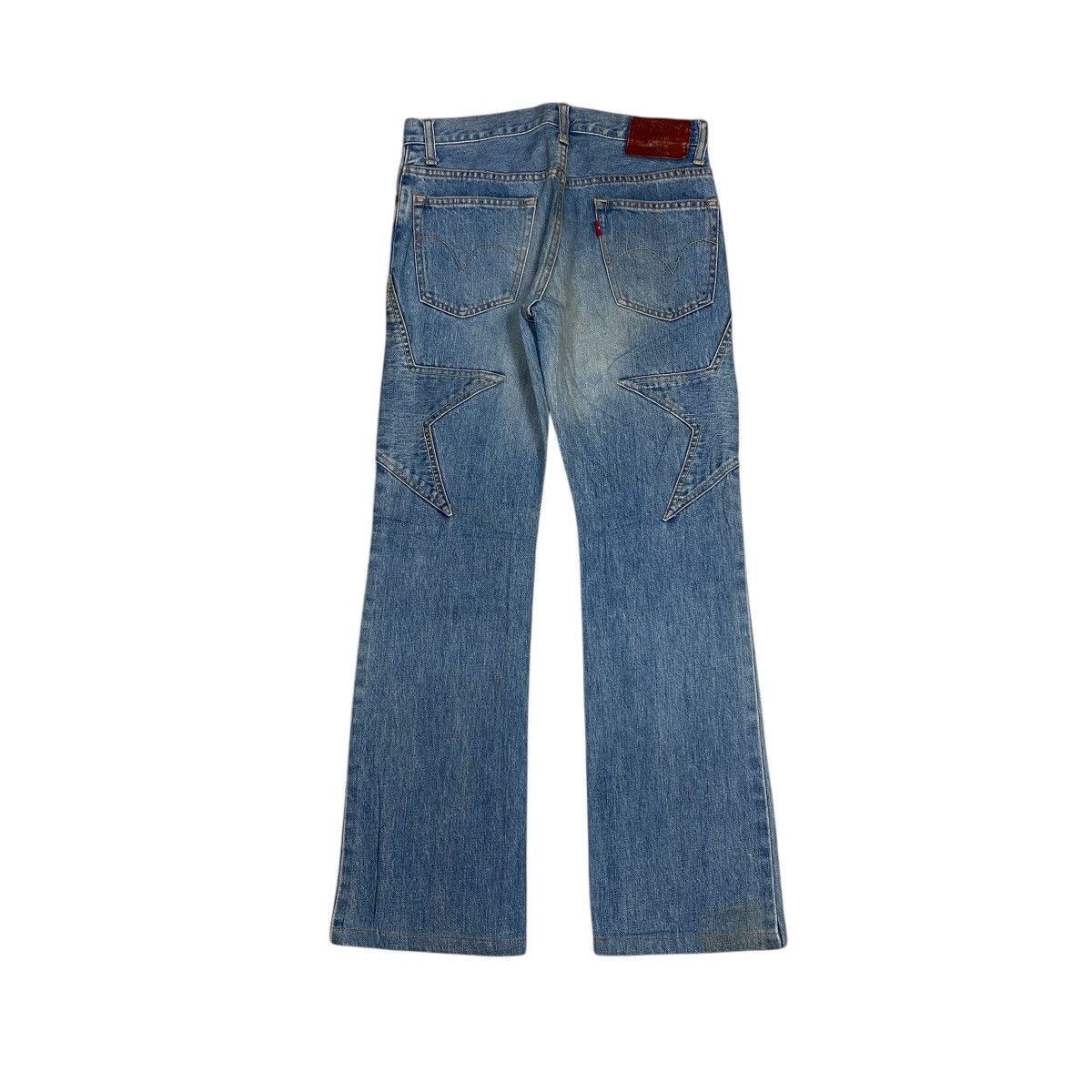 Hysteric Glamour × Japanese Brand Hysteric Glamour Stars Patchwork Denim Pants Size US 28 / EU 44 - 6 Thumbnail
