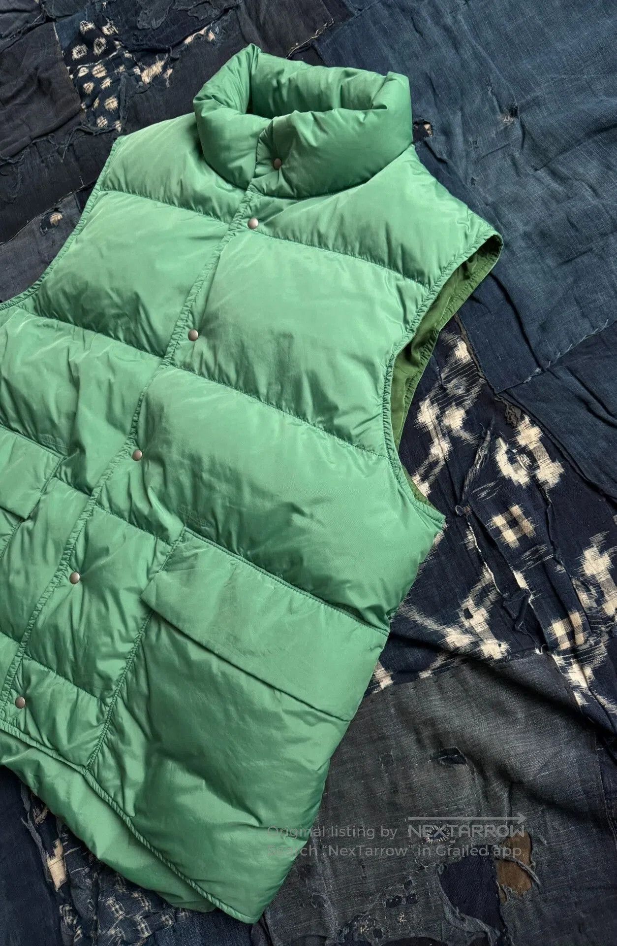 Visvim VISVIM 22AW Green Down Vest. Size US L / EU 52-54 / 3 - 6 Thumbnail