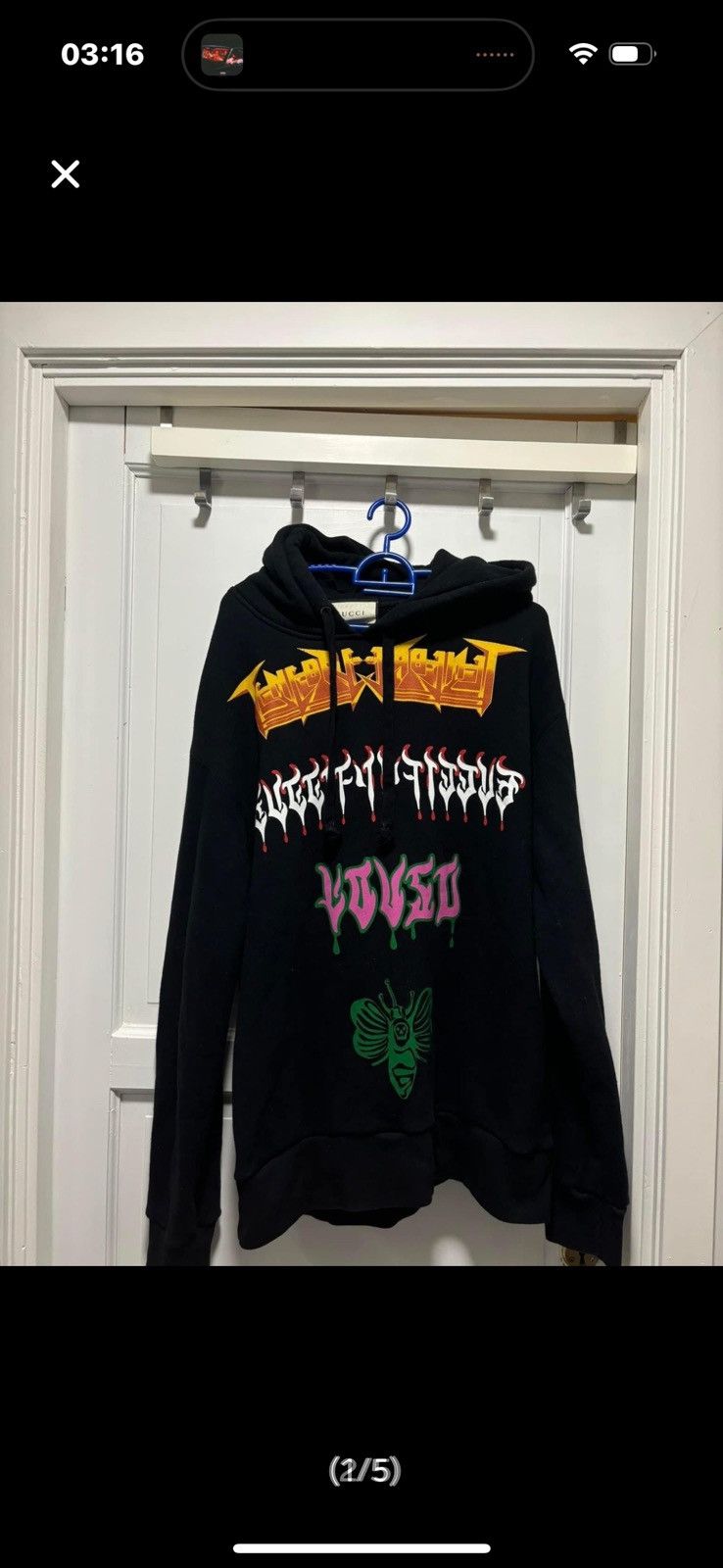 Other Gucci logo hoodie Size US M / EU 48-50 / 2 - 2 Thumbnail