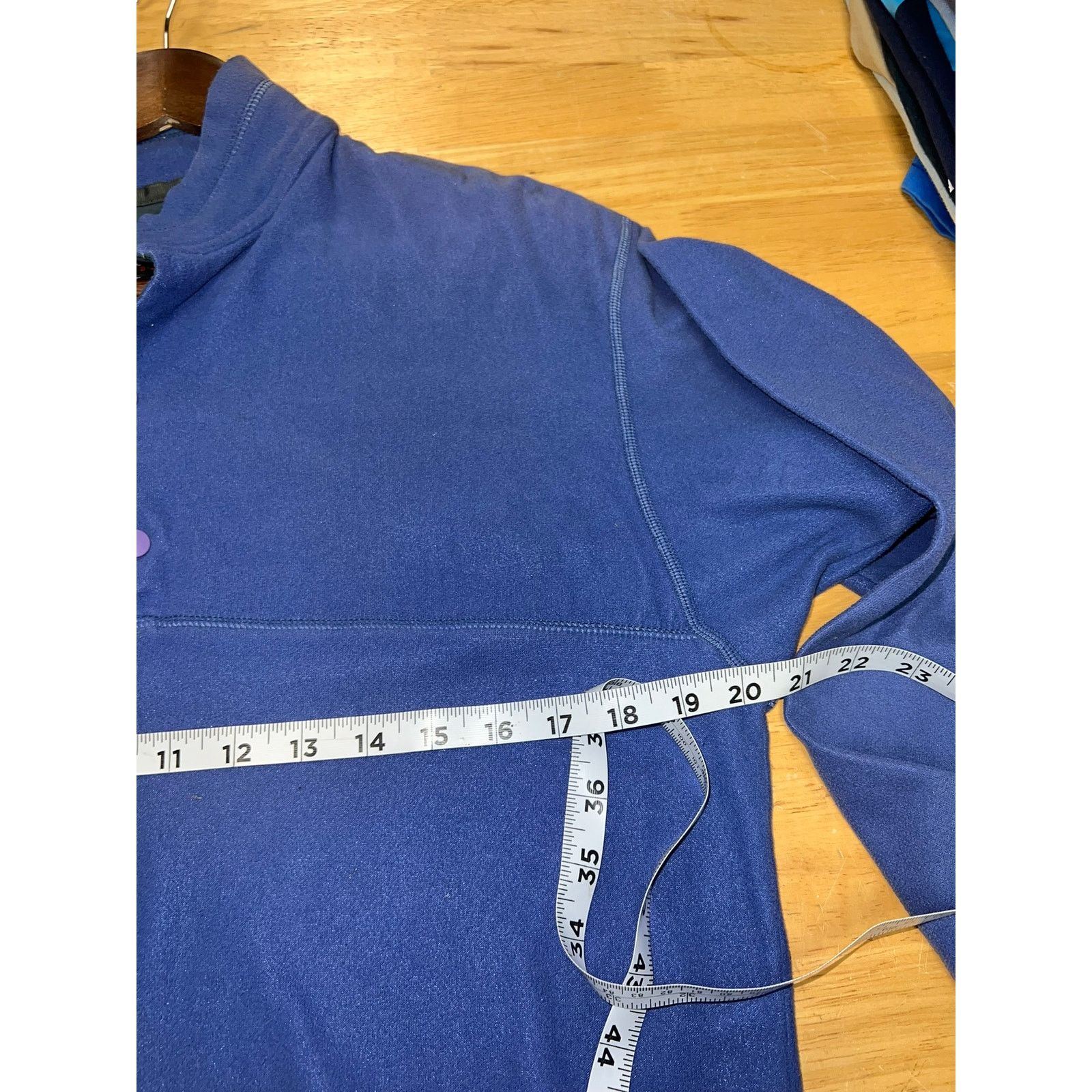 Patagonia Patagonia Micro D Luxe Sweater Blue Pullover Fleece USA Made Size US M / EU 48-50 / 2 - 12 Thumbnail