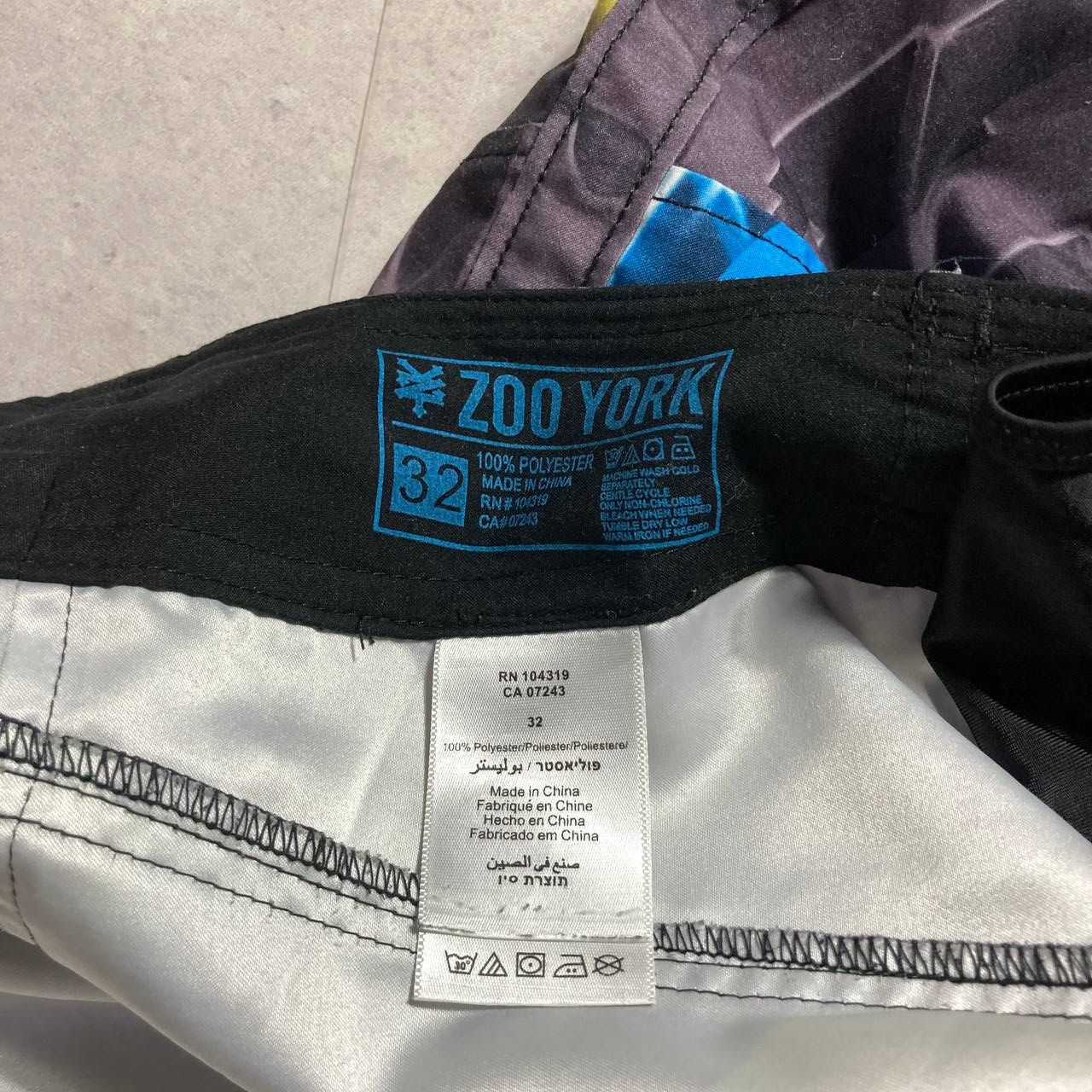 Zoo York Zoo York Surfing Swimming Trunks Size US 32 / EU 48 - 5 Thumbnail