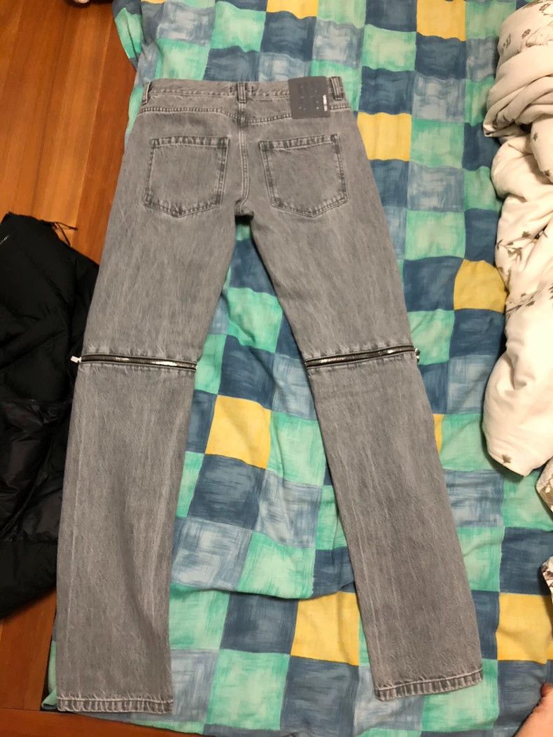 Raf Simons Raf SimonsGrey double-zip jeans 2503-Nextarrow Size US 29 - 5 Thumbnail