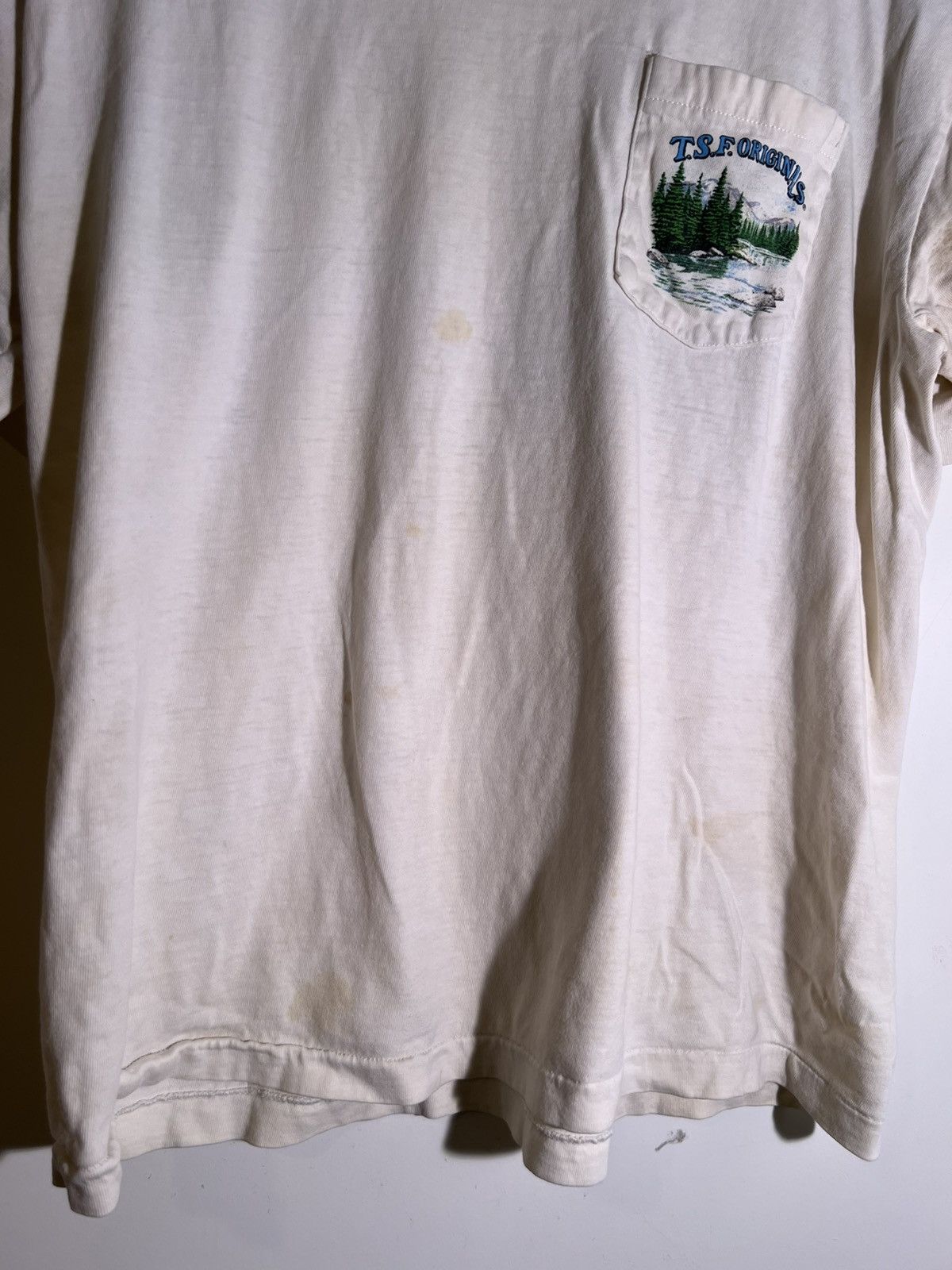 Vintage 90’s 2000’s Y2K Vintage T.S.F. Originals Duck Retro Shirt Size US L / EU 52-54 / 3 - 11 Thumbnail