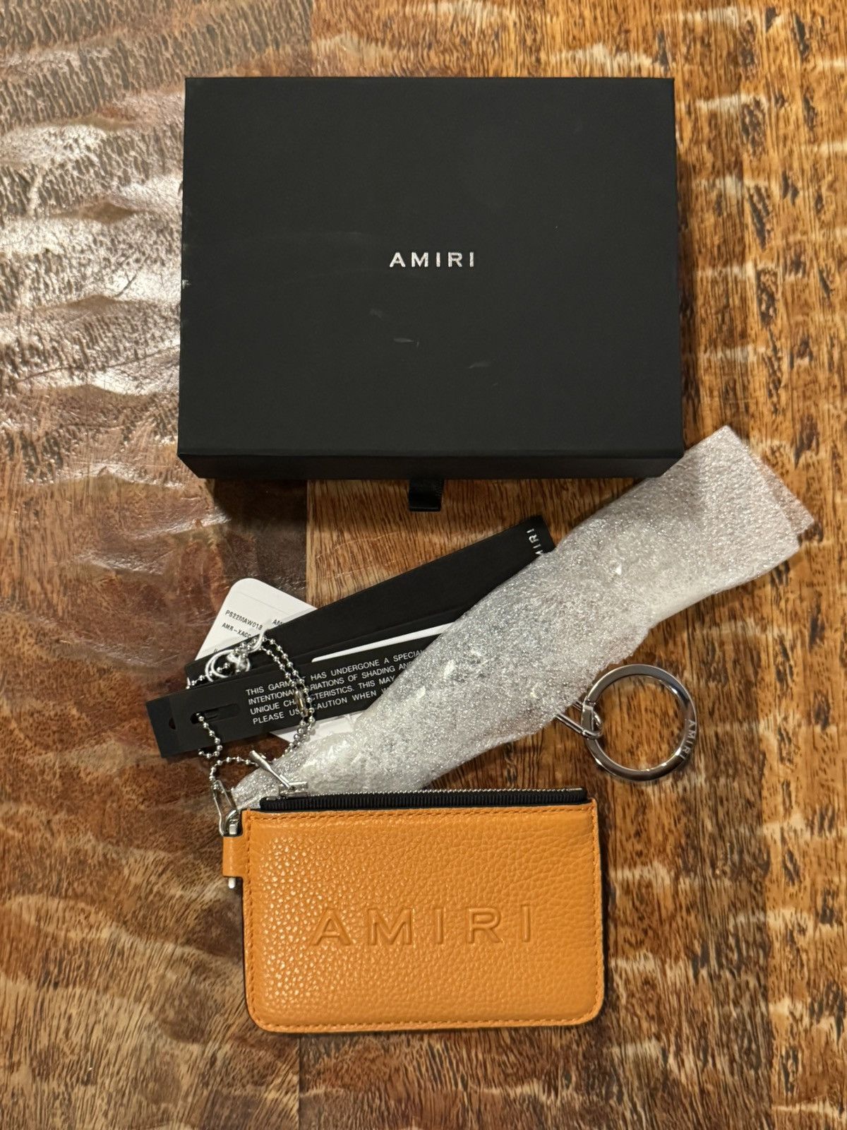 Amiri 🔥55% OFF🔥 [SALE] Amiri Logo Chain Pebbled Leather Wallet Size ONE SIZE - 1 Thumbnail