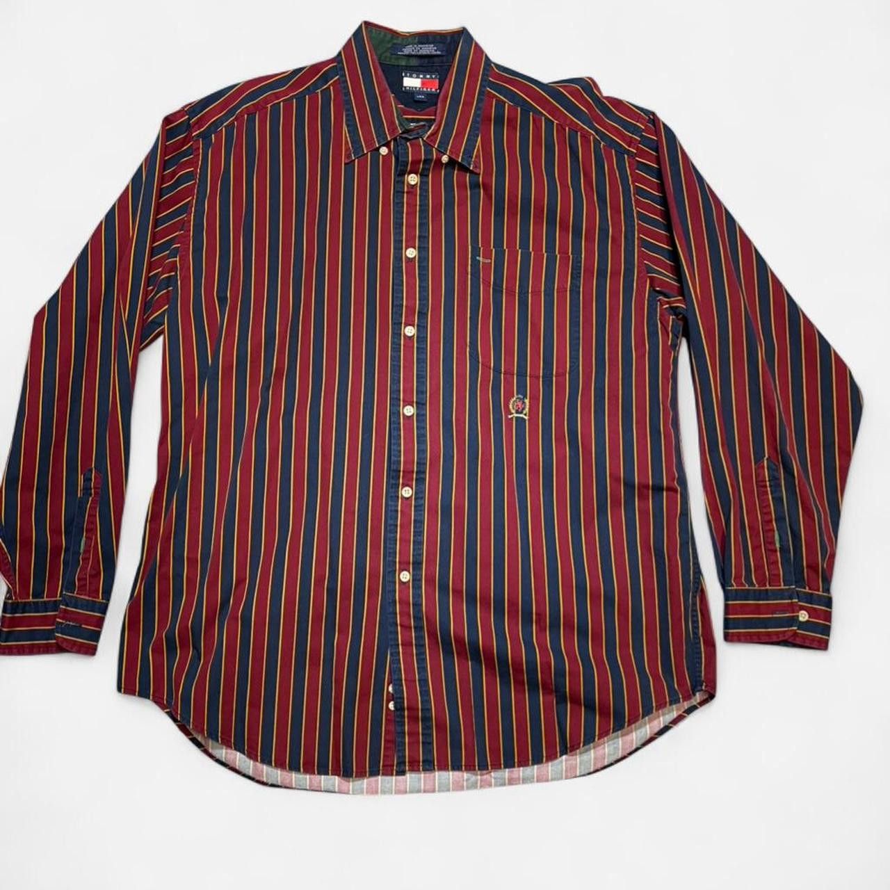 Tommy Hilfiger Tommy Hilfiger Men's Multi Shirt 90s Size US L / EU 52-54 / 3 - 1 Thumbnail