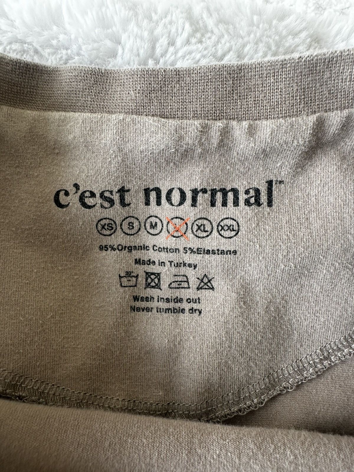 Other Oversized C’est Normal T-Shirt Size US L / EU 52-54 / 3 - 5 Thumbnail