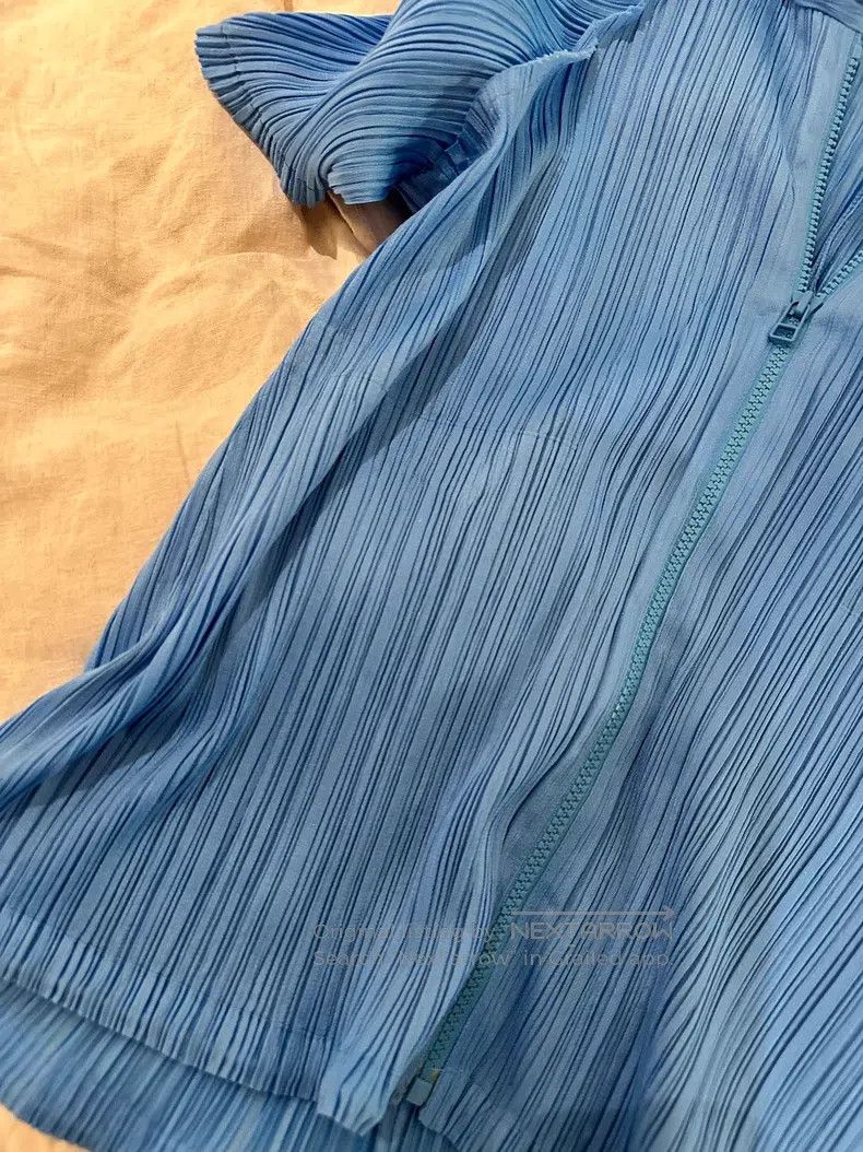 Issey Miyake Issey Miyake Blue Jacket Size XL / US 12-14 / IT 48-50 - 4 Thumbnail