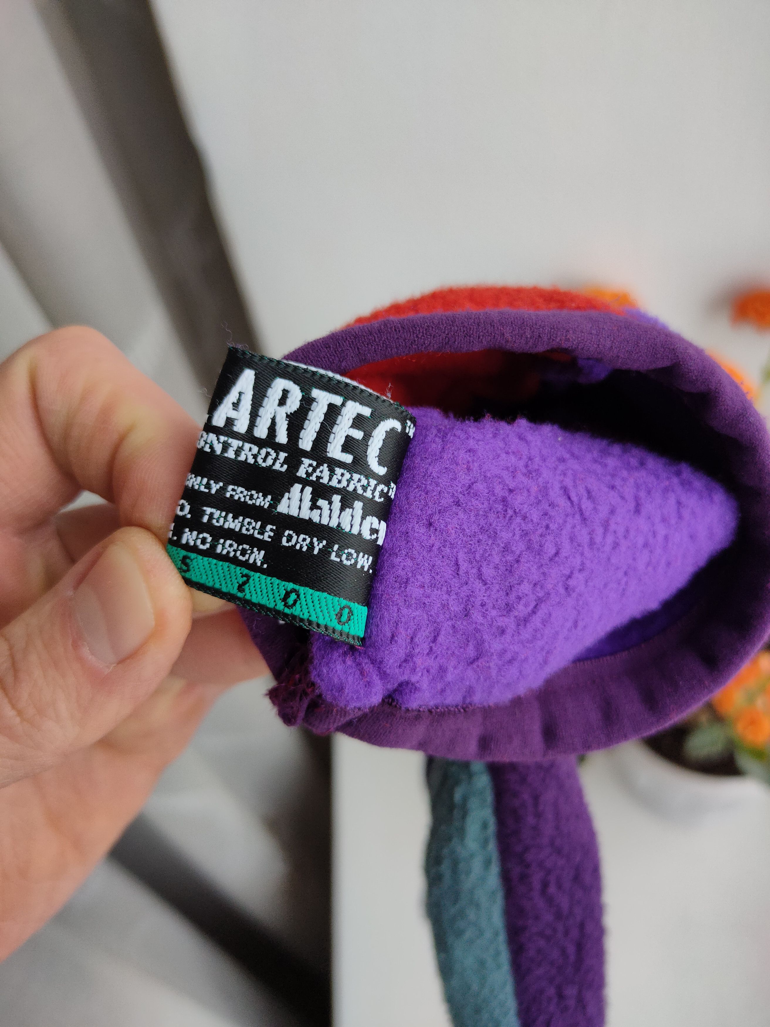Polartec Vintage Polartec series zoo ultra rare 90s fleece gloves Size ONE SIZE - 7 Thumbnail