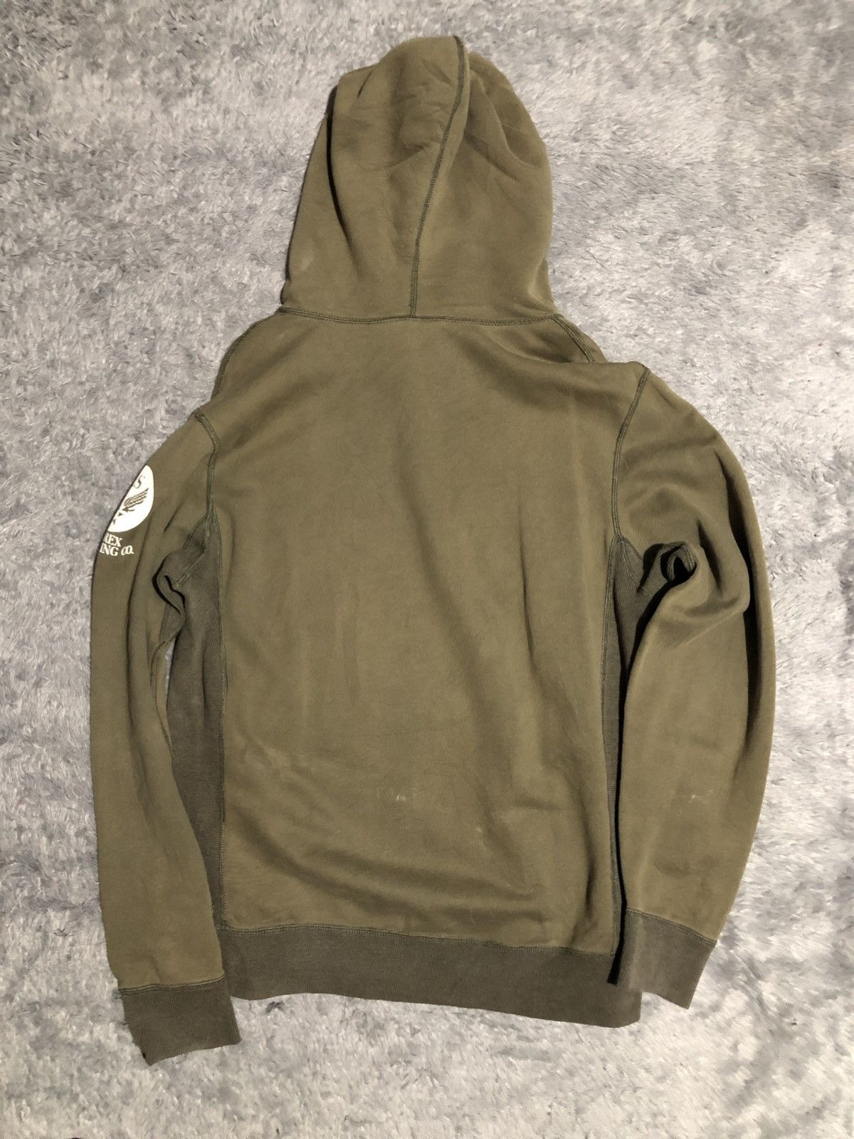 Avirex × Vintage Vtg AVIREX HOODIE MILITARY Size US XL / EU 56 / 4 - 8 Thumbnail