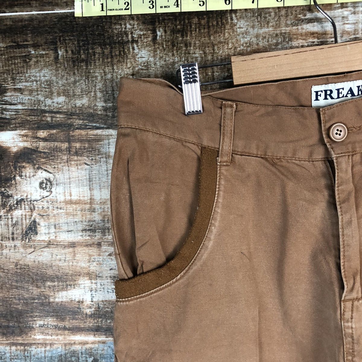 Japanese Brand Freaks Pink Cargo utility tactical Multipocket Pants #A1429 Size US 32 / EU 48 - 7 Thumbnail