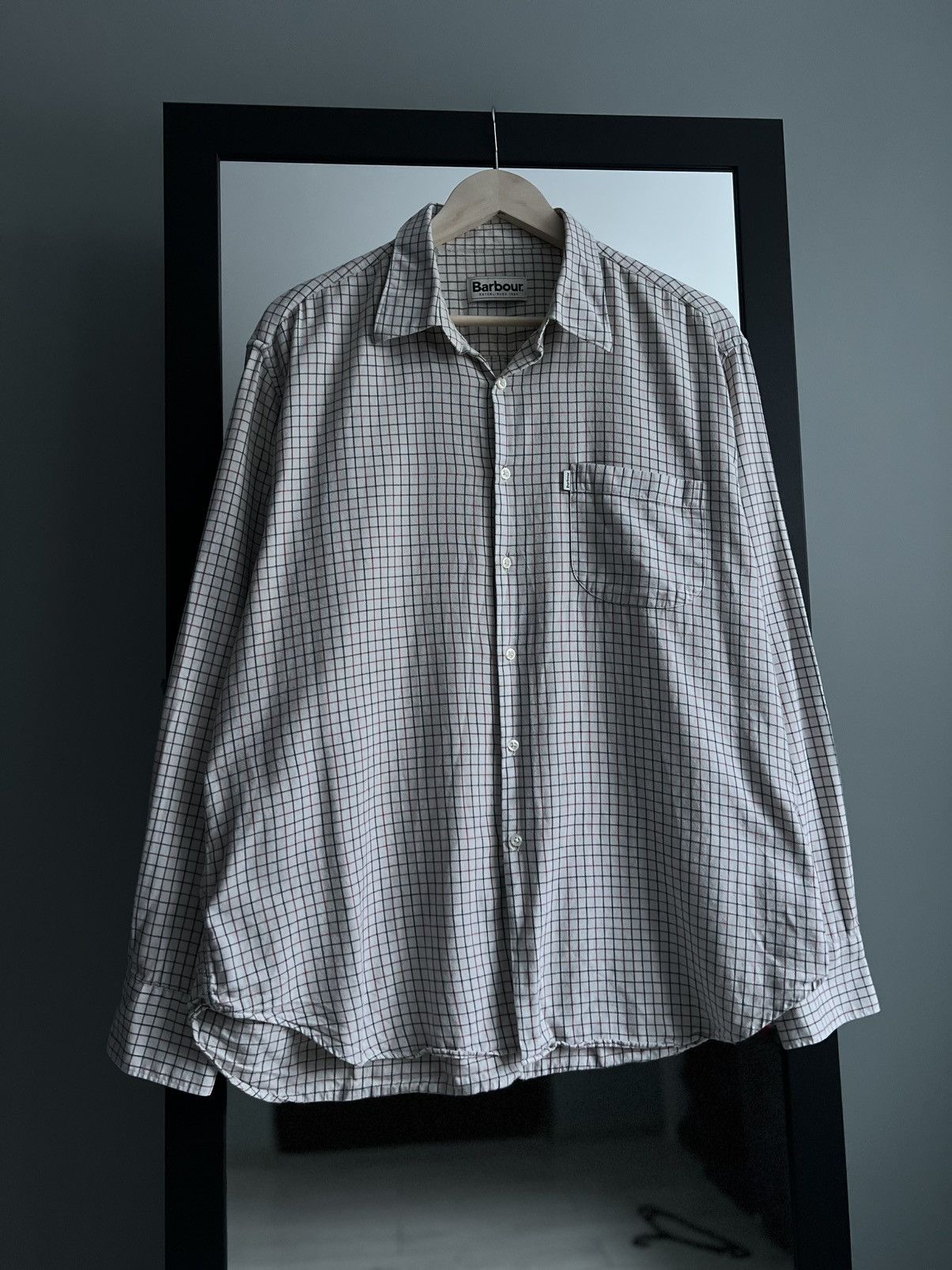 Barbour Vintage Barbour Checked Shirt Size US XL / EU 56 / 4 - 2 Thumbnail