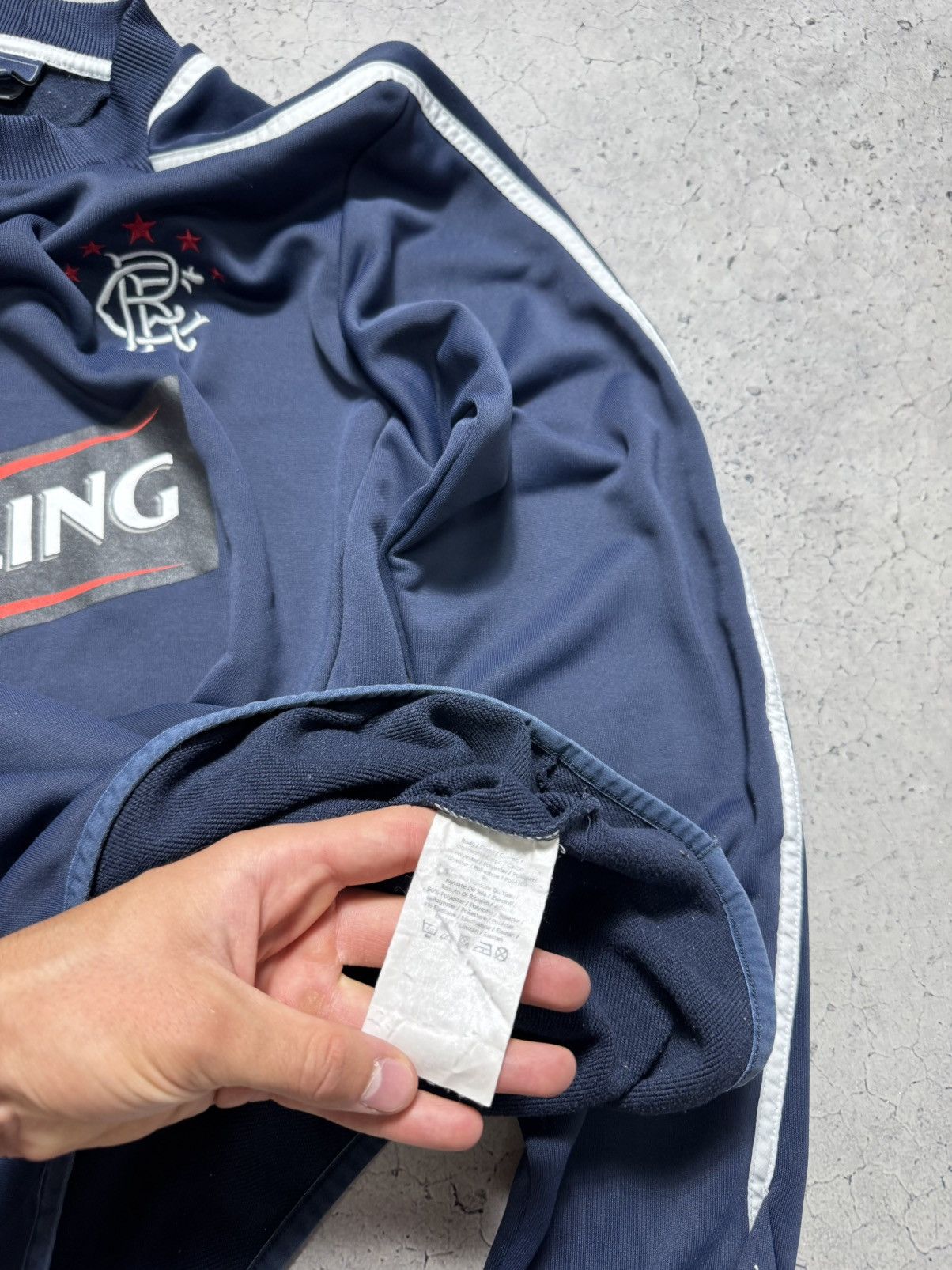 Umbro Umbro FC Glasgow Rangers Vintage Football Soccer Sweatshirt Size US M / EU 48-50 / 2 - 8 Thumbnail