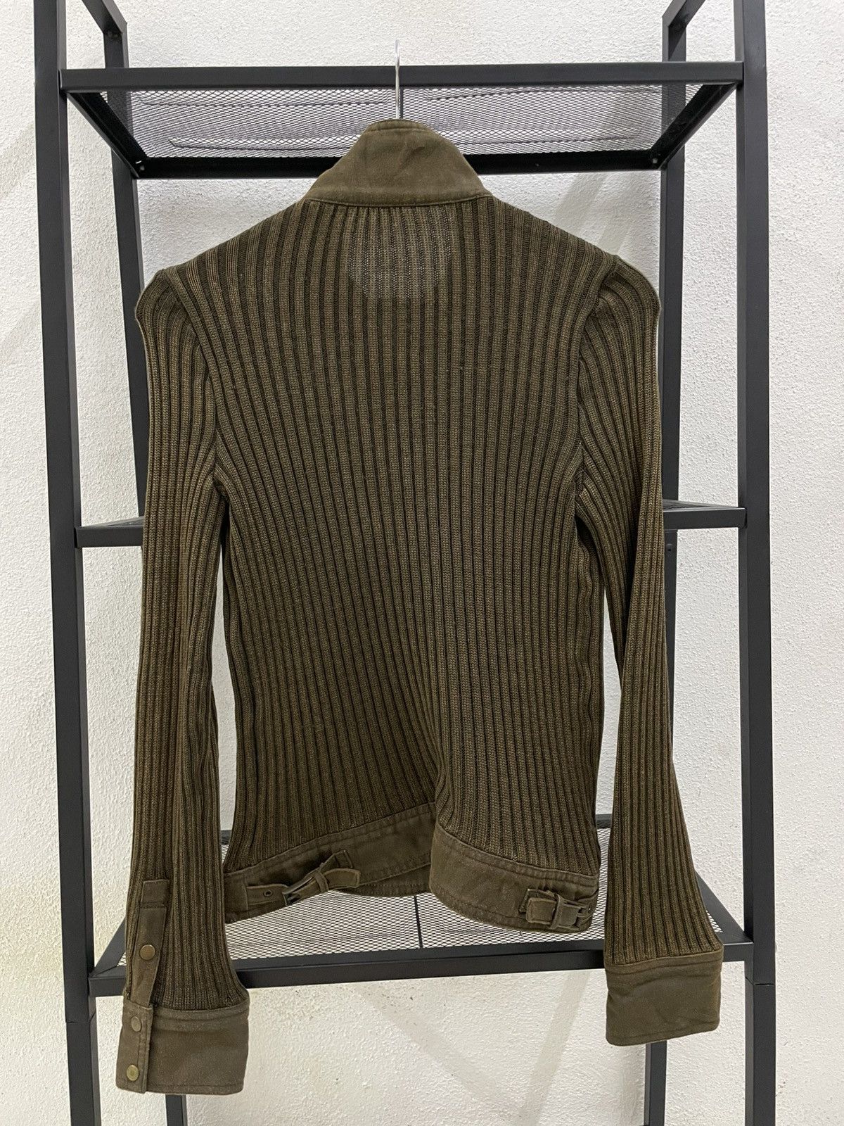 If Six Was Nine Fragile Kintted Zipper Crop Jacket Size S / US 4 / IT 40 - 3 Thumbnail