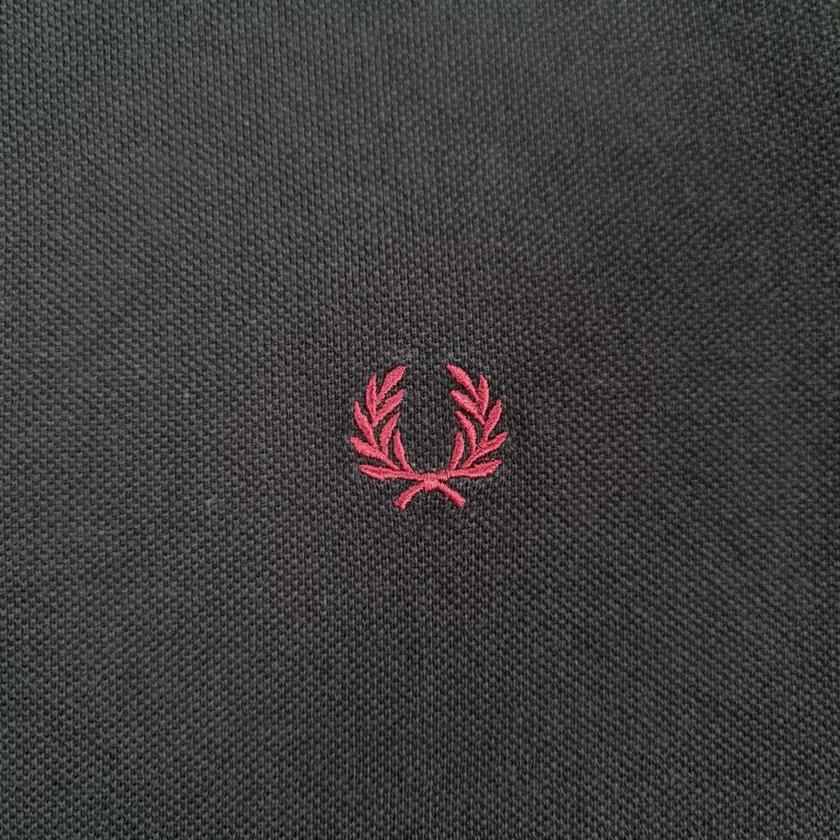 Fred Perry Fred Perry Polo Shirt Mens Black Medium Pique Cotton Short Sleeves M1567 Size US M / EU 48-50 / 2 - 4 Thumbnail