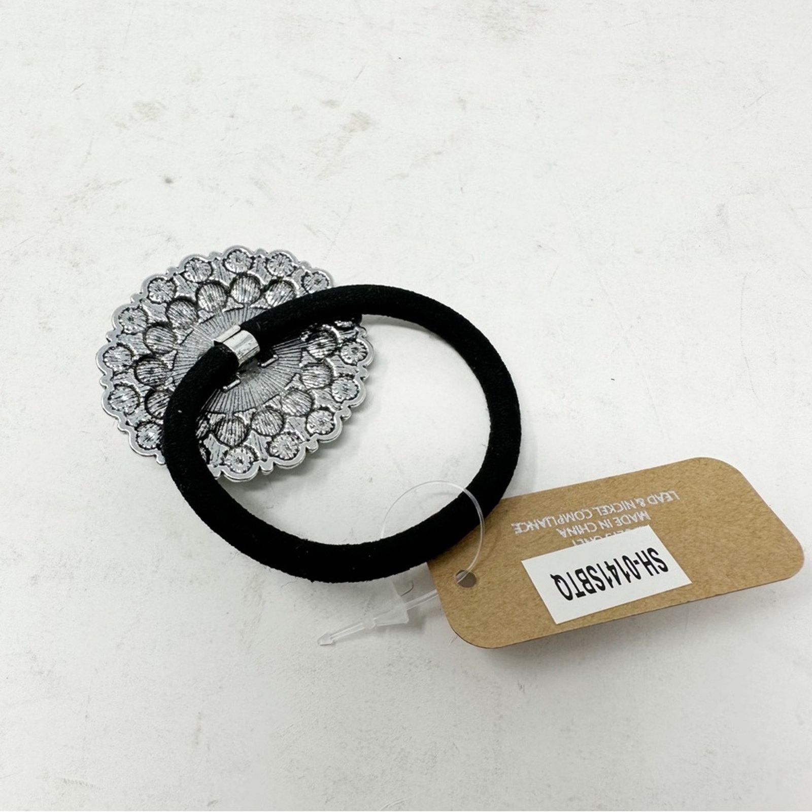 Tibi Western Turquoise Ponytail Holder NWT Size ONE SIZE - 3 Thumbnail