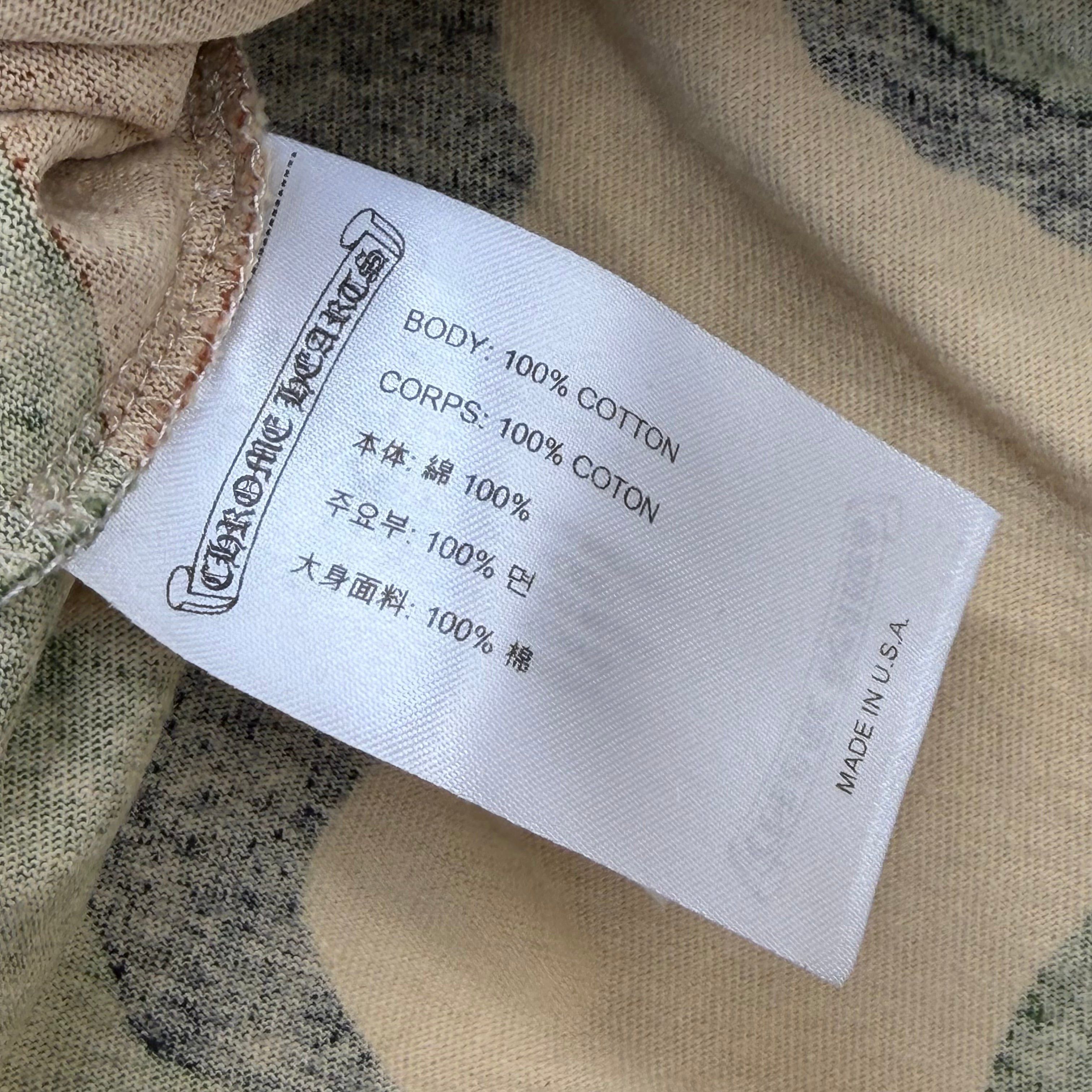 Chrome Hearts Chrome Hearts Matty Boy Caution Camo L/S M (S) Size US S / EU 44-46 / 1 - 5 Thumbnail