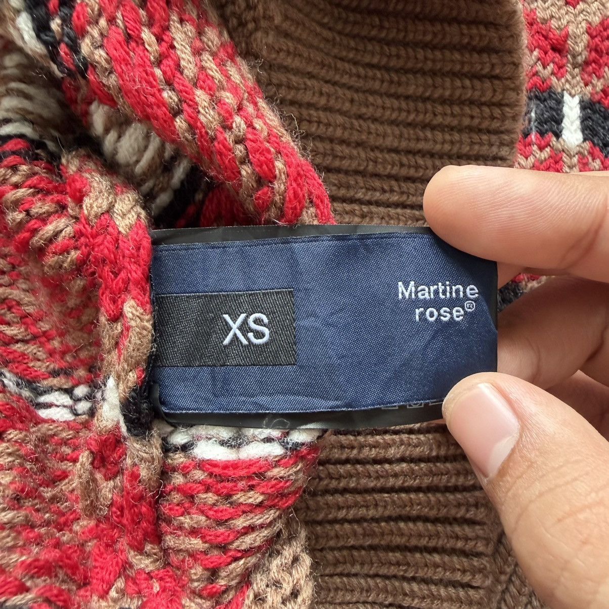 Martine Rose AW22 Martine Rose Merino Wool Knit Sweater Size US XS / EU 42 / 0 - 5 Thumbnail