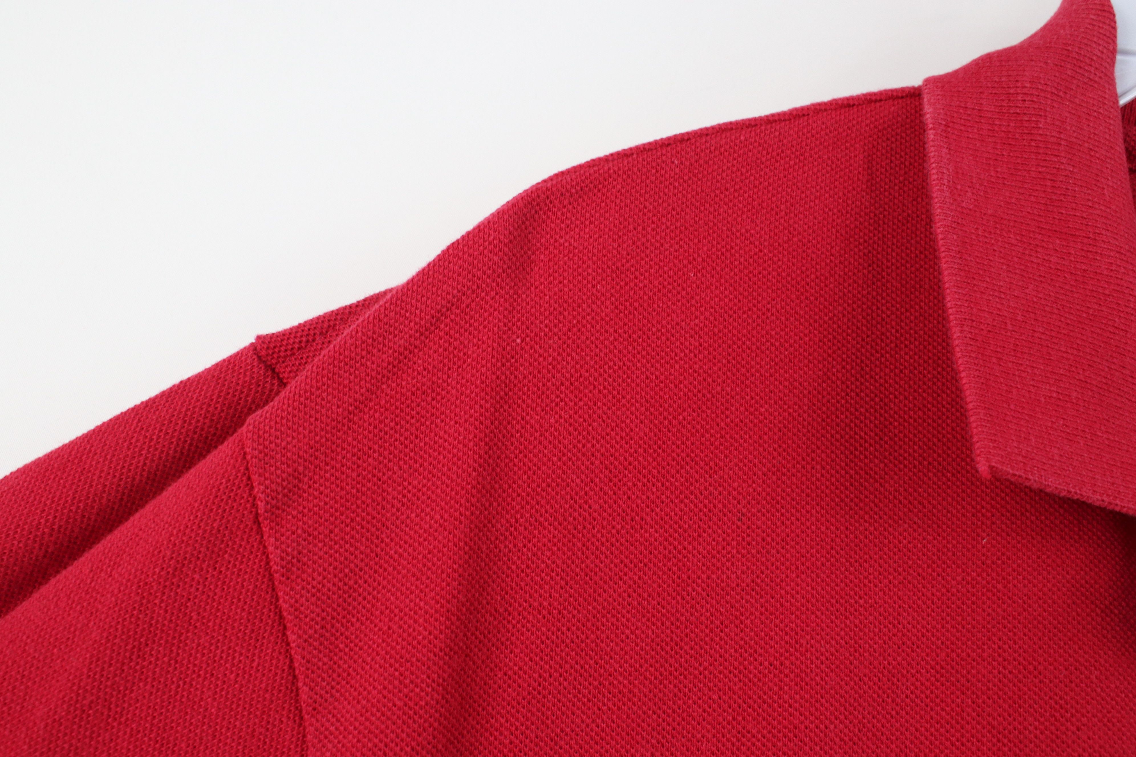 Vintage Vintage 90s Streetwear Pique Cotton Golf Polo Shirt Red USA Size US M / EU 48-50 / 2 - 7 Thumbnail