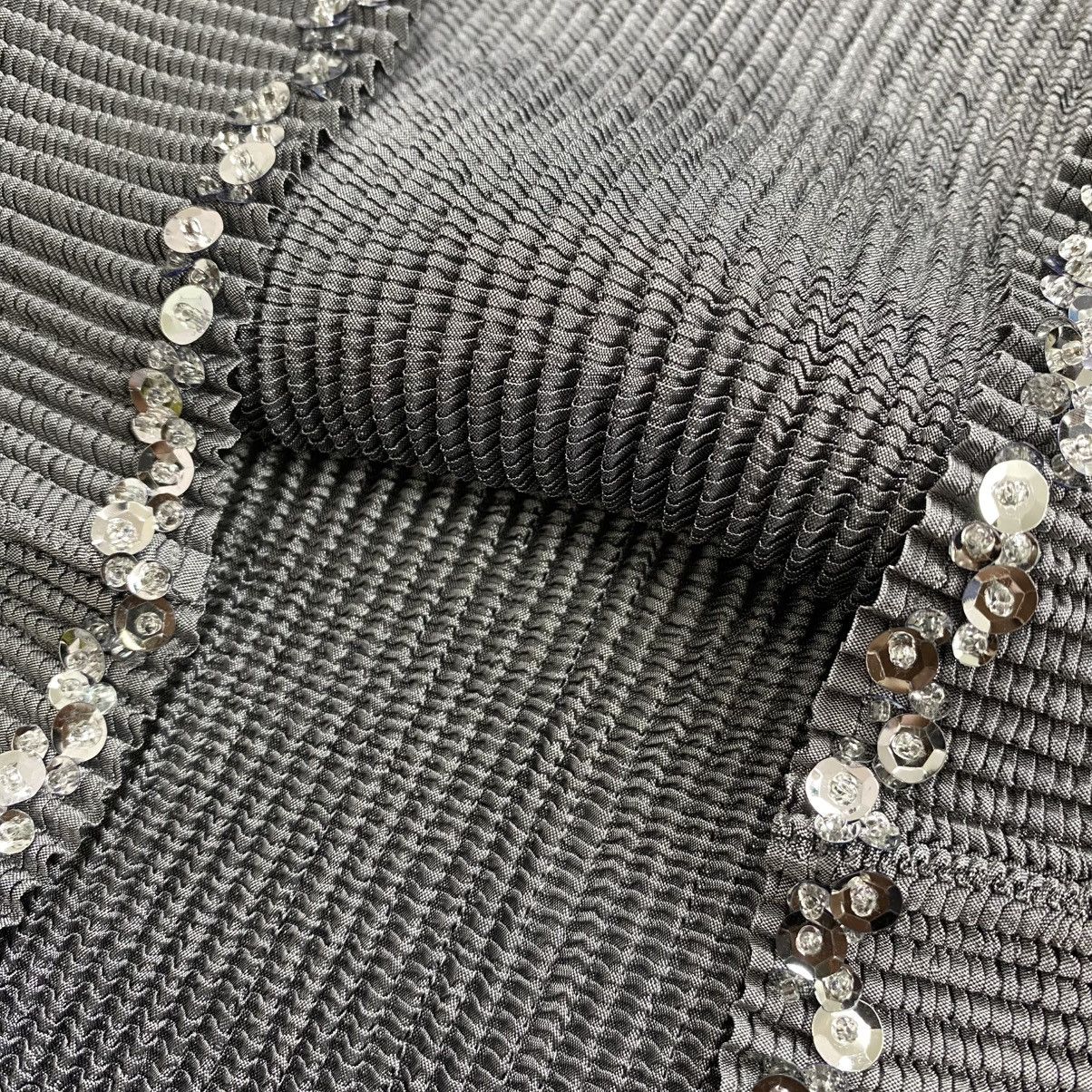 Issey Miyake Issey Miyake Specchio Pleats Top – Sculptural Metallic Grey Size S / US 4 / IT 40 - 9 Thumbnail