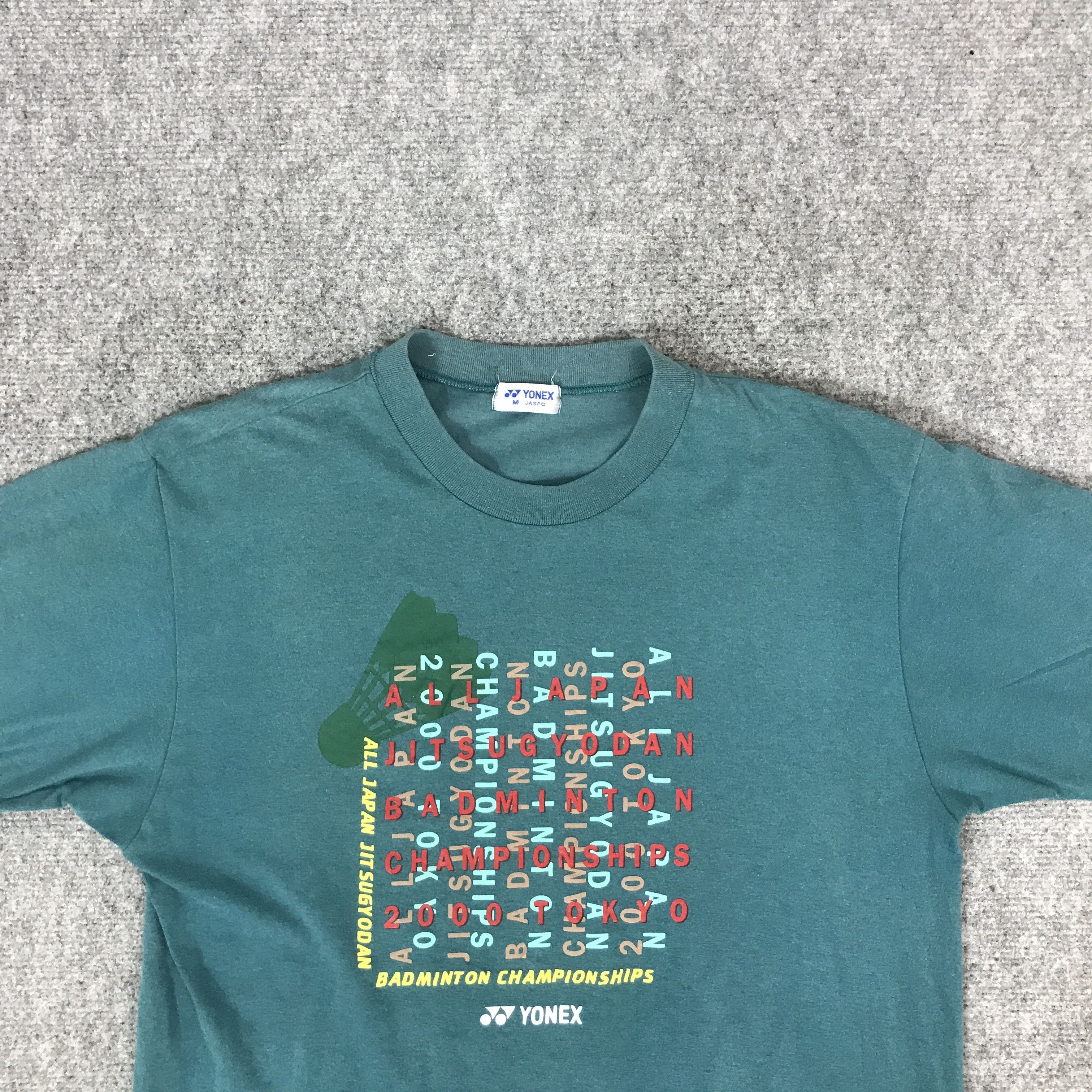 Japanese Brand VINTAGE YONEX DESIGN TSHIRTS Size US M / EU 48-50 / 2 - 3 Thumbnail